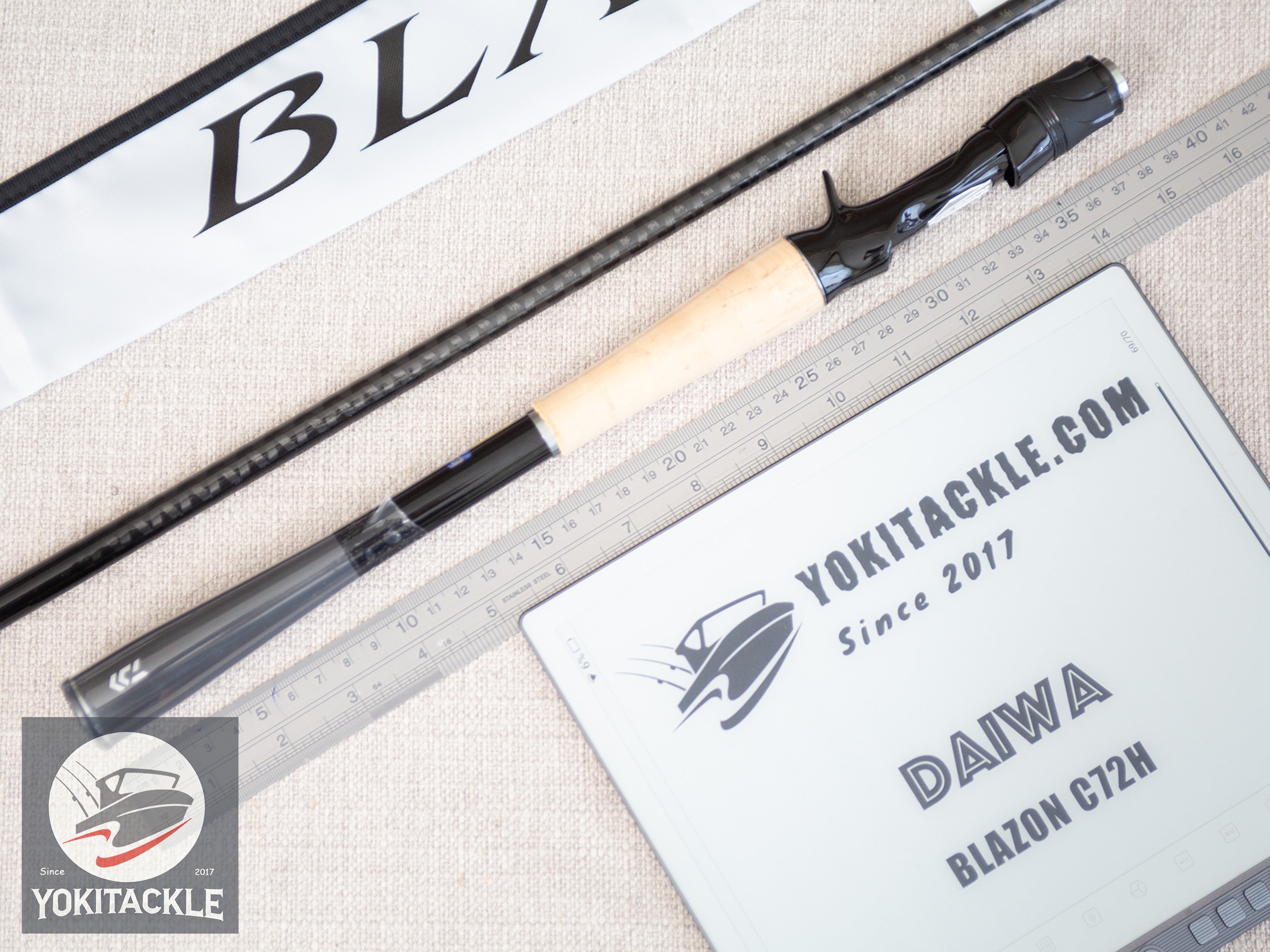 Daiwa BLAZON C72H Baitcasting Rod for Bass
