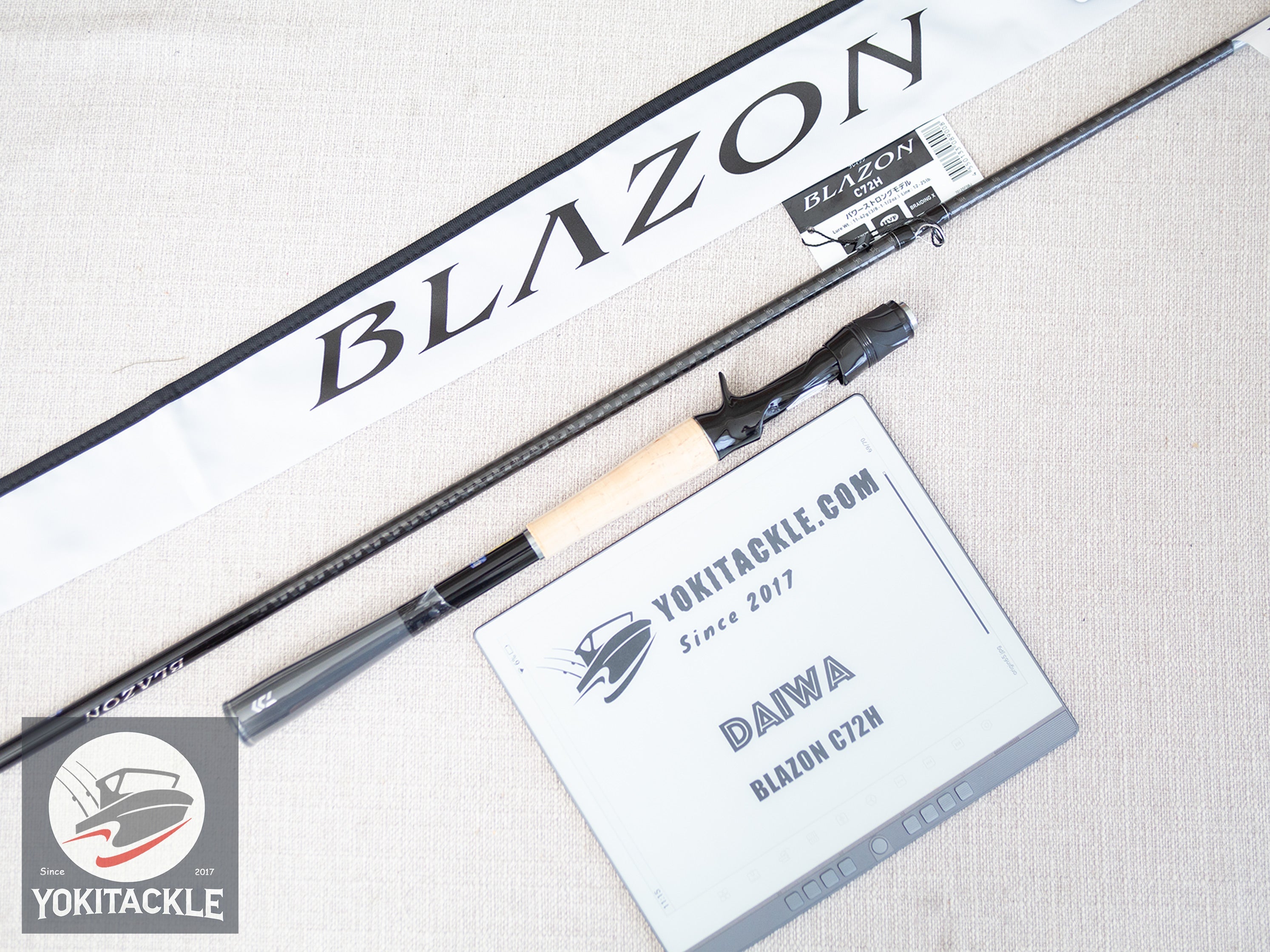 Daiwa BLAZON C72H Baitcasting Rod for Bass