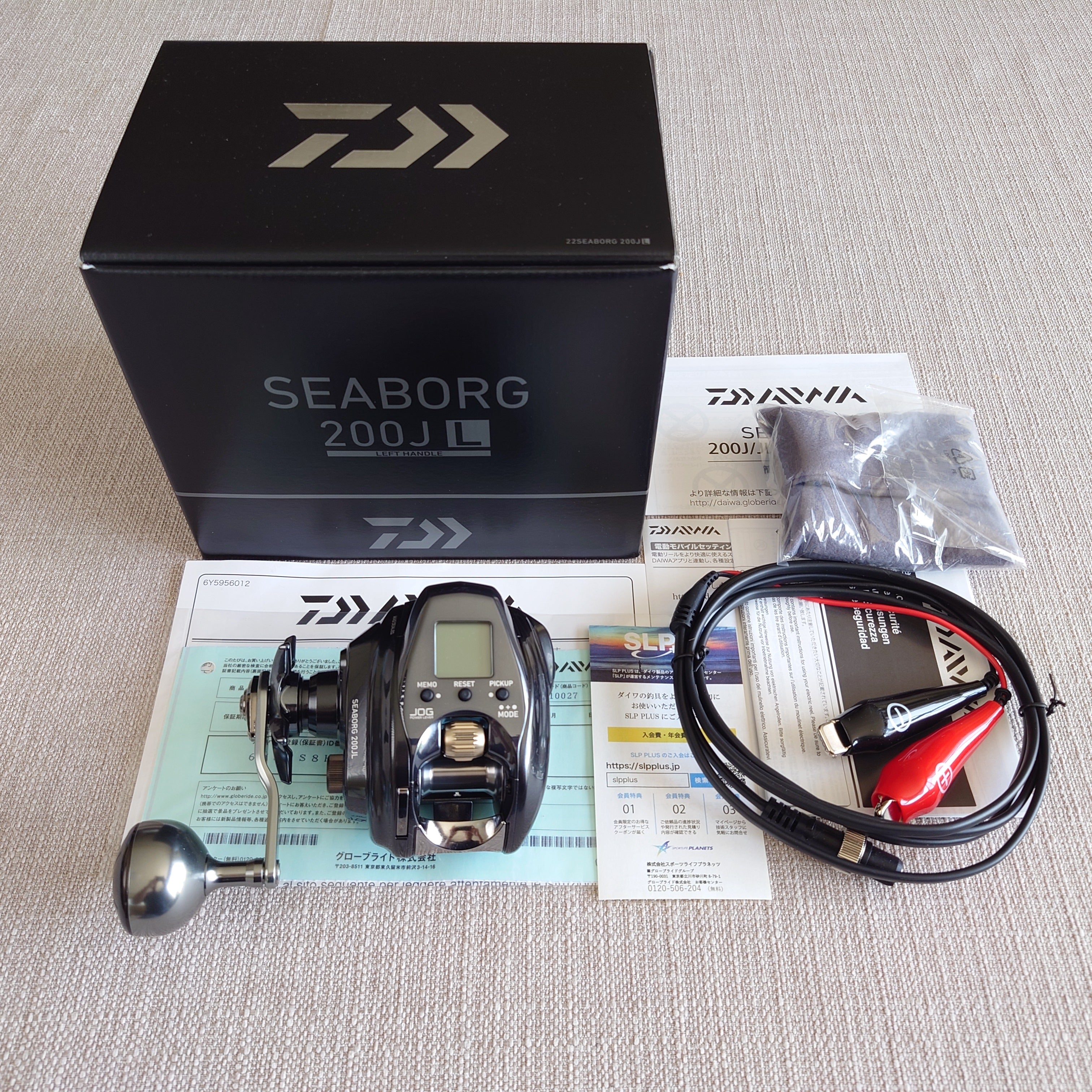 Daiwa 22 SEABORG 200JL 5.1 Left Electric Reel