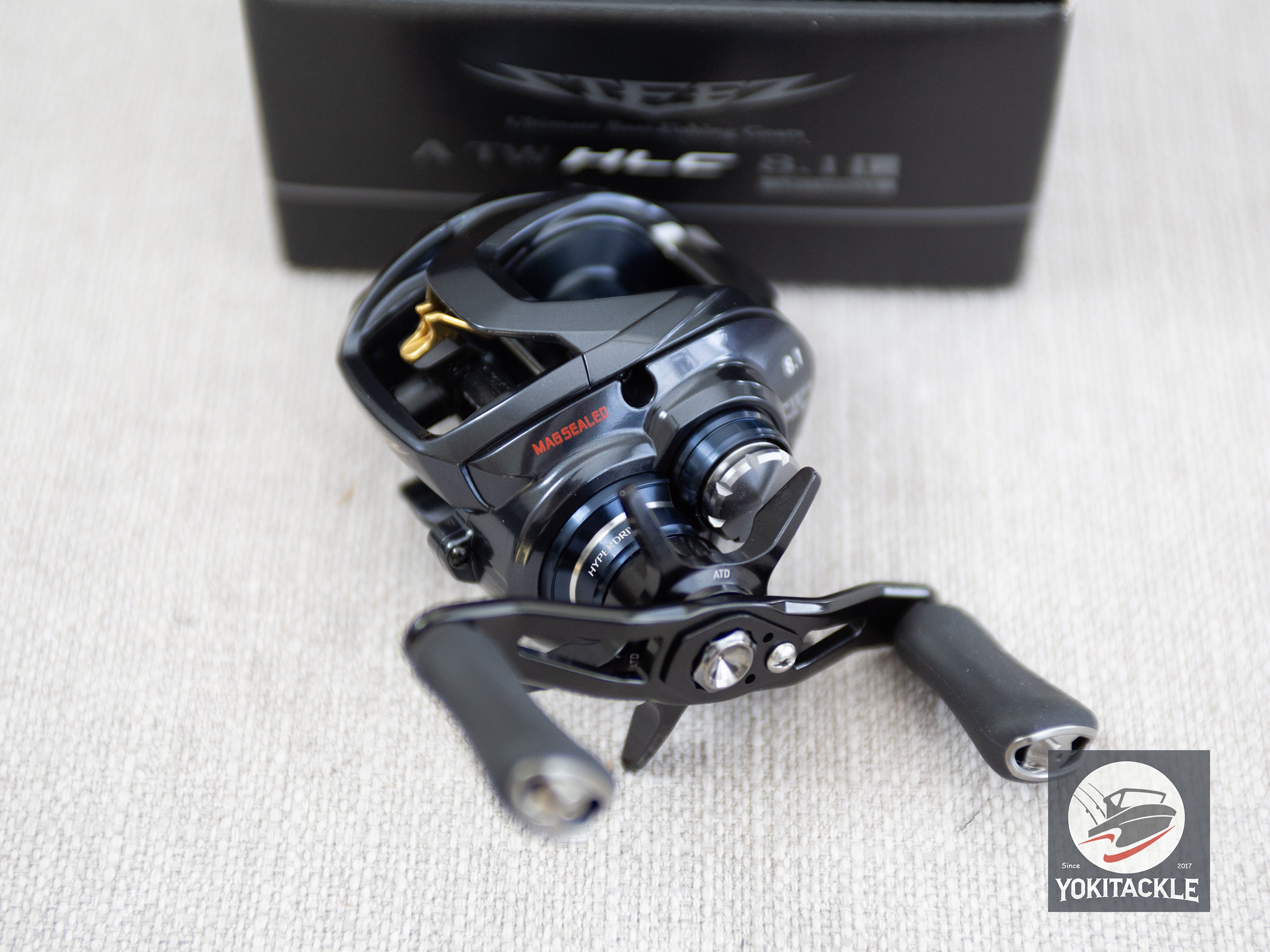 Daiwa STEEZ A TW HLC 8.1L Baitcasting Reel Left Handle