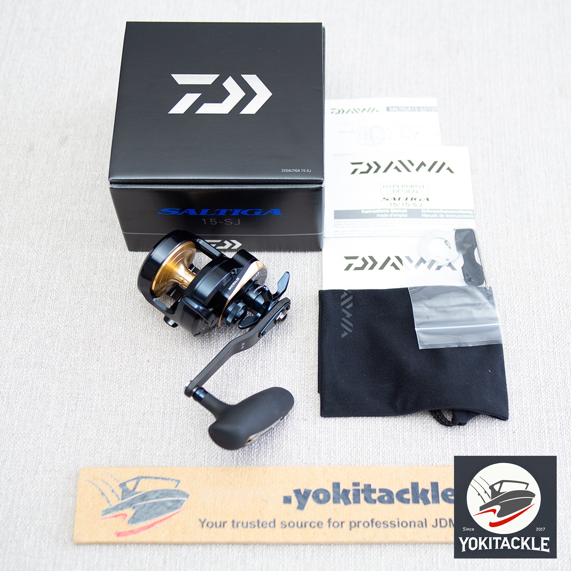 DAIWA 22 Saltiga 15L-SJ Left Baitcasting Reel