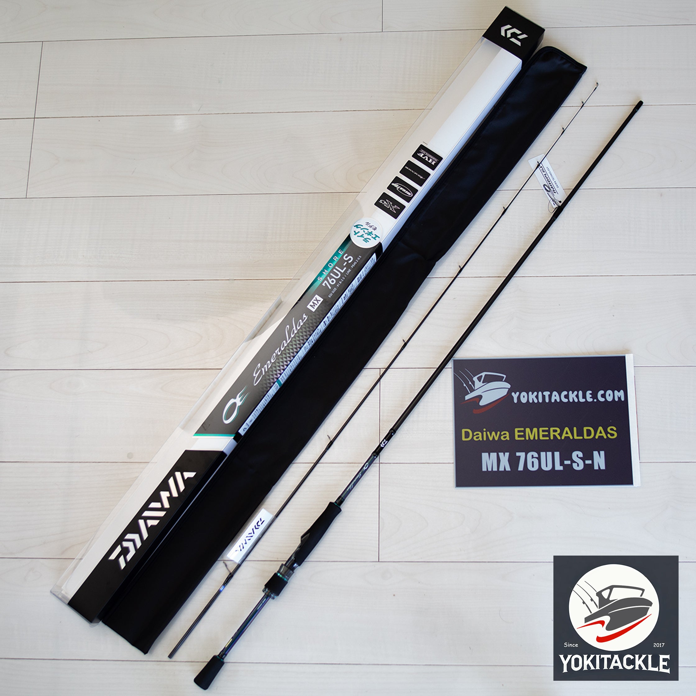 Daiwa EMERALDAS MX 76UL-S-N Spinning Rod for Eging