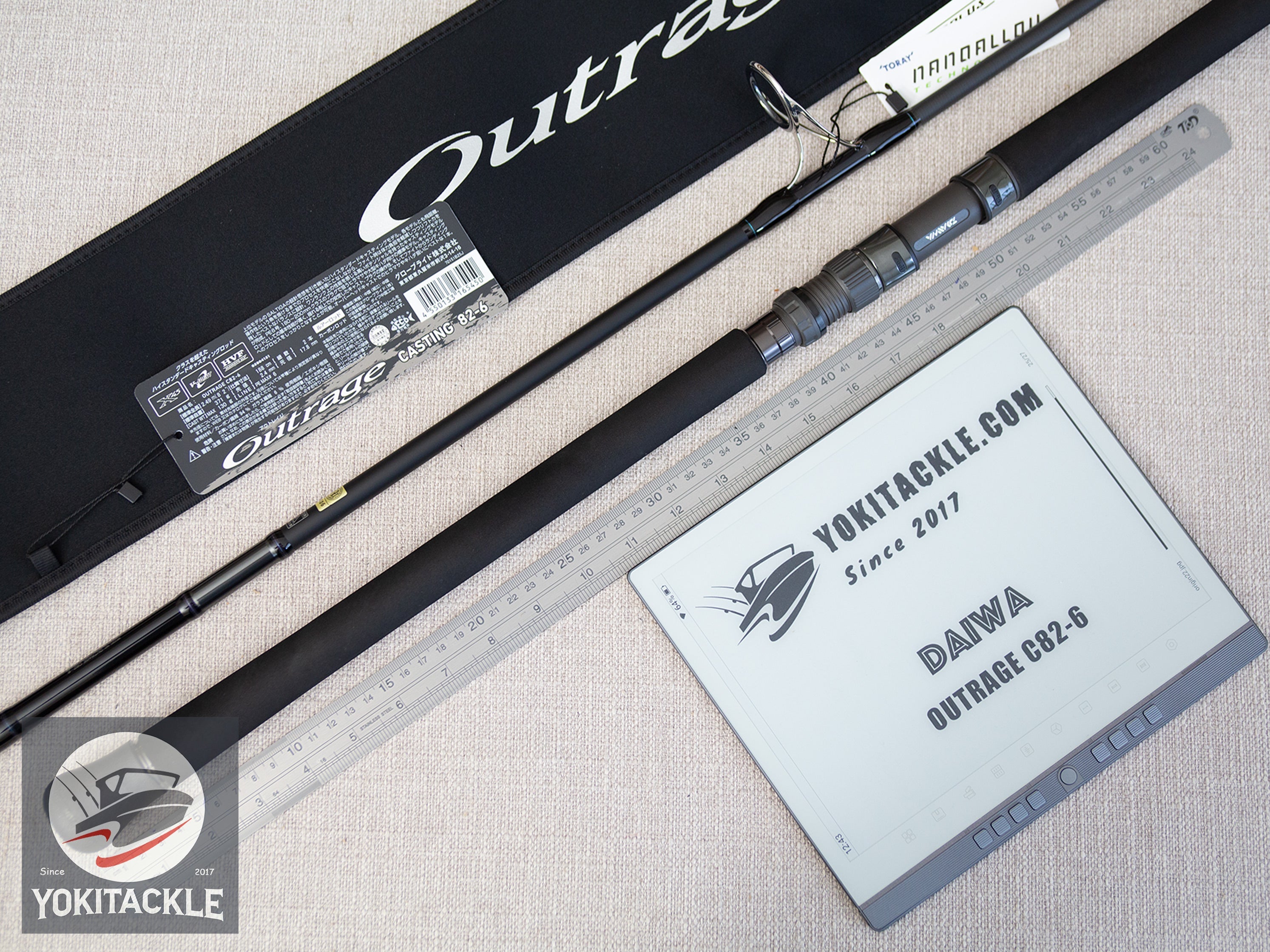 Daiwa 22 OUTRAGE C82-6 Offshore Spinning rod
