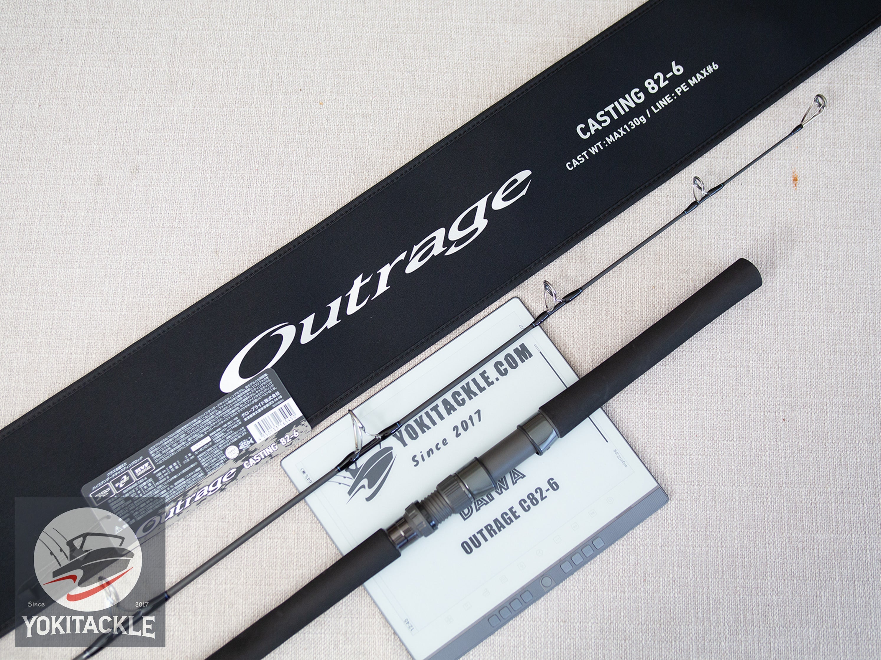 Daiwa 22 OUTRAGE C82-6 Offshore Spinning rod