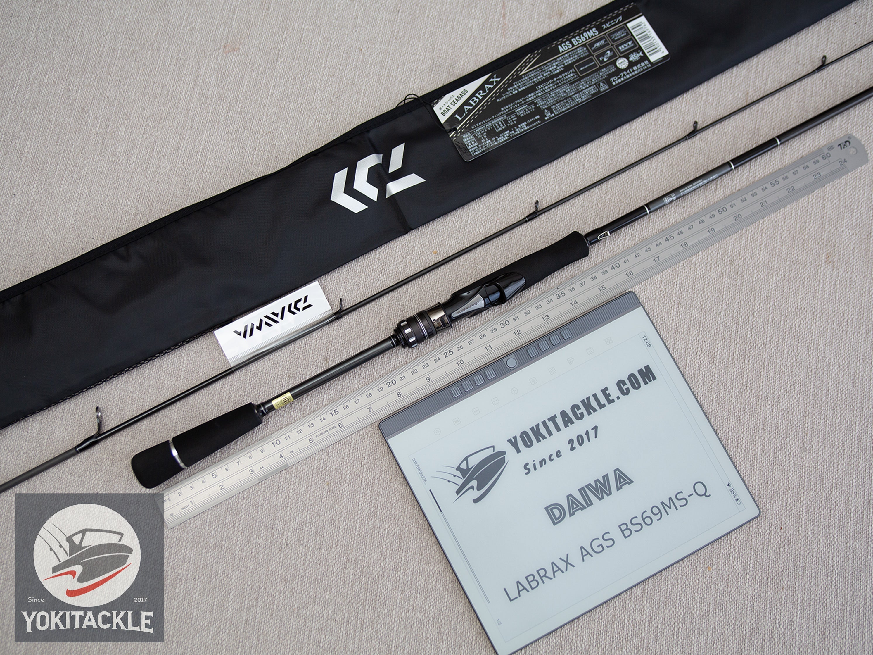 Daiwa LABRAX AGS BS69MS-Q Spinning Rod
