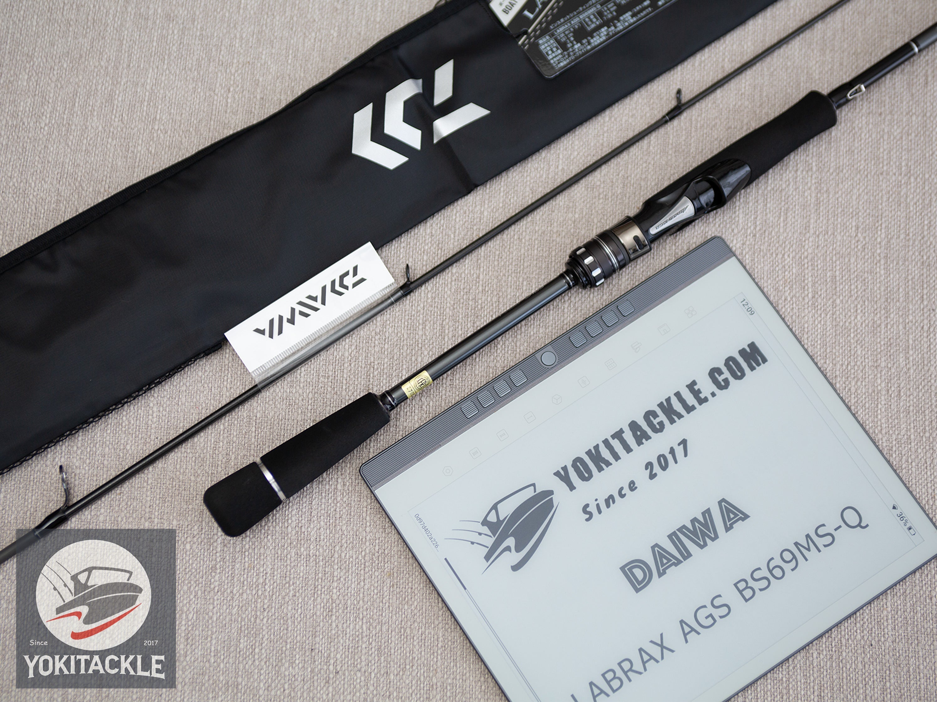 Daiwa LABRAX AGS BS69MS-Q Spinning Rod