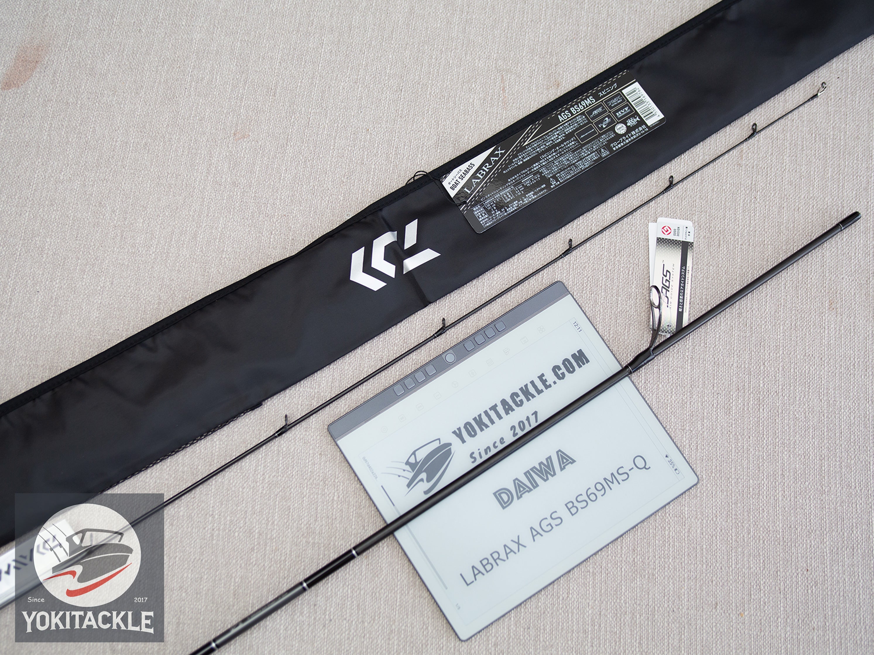 Daiwa LABRAX AGS BS69MS-Q Spinning Rod