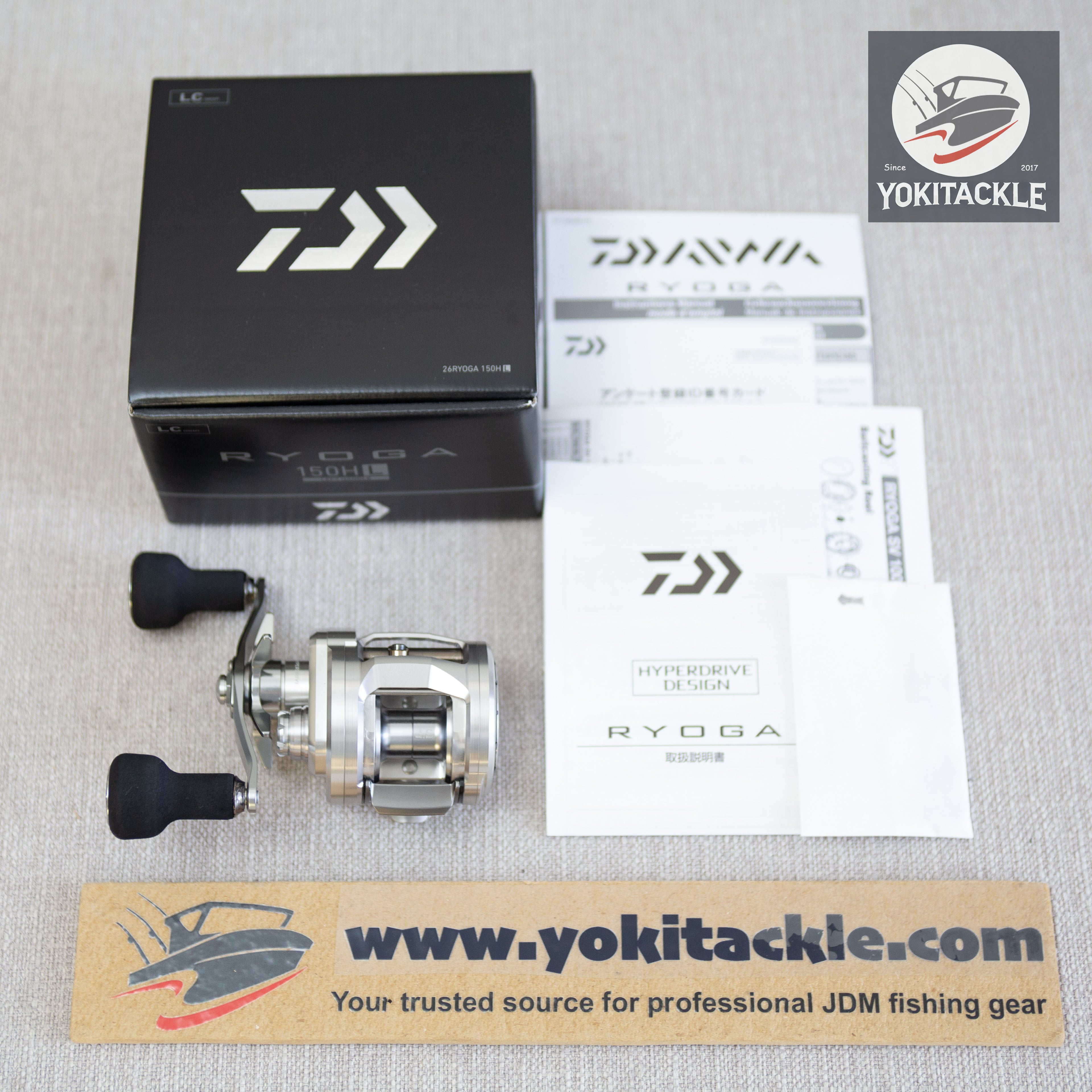 Daiwa 26 RYOGA 150HL Baitcasting Reel Left Handle