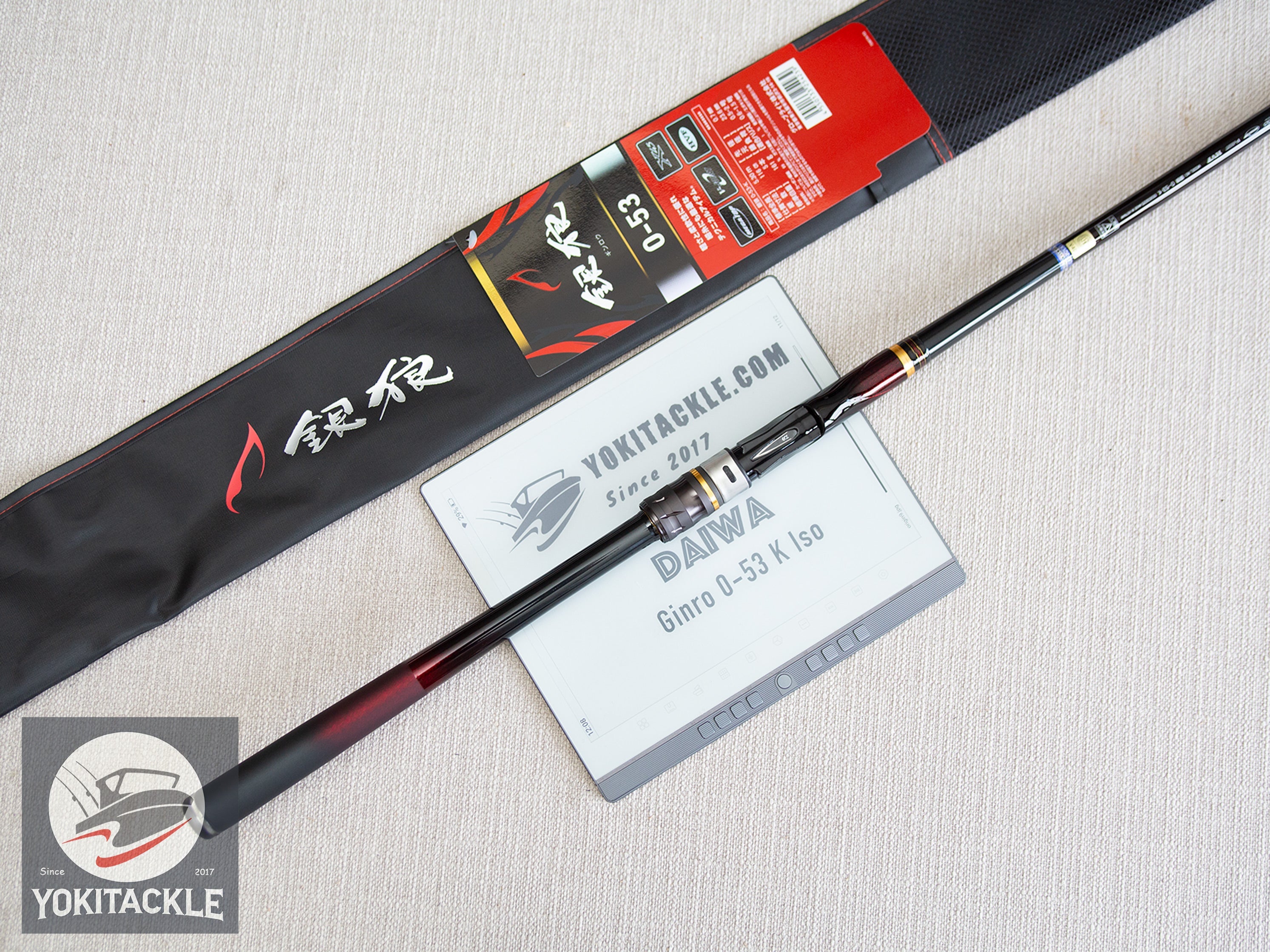 Daiwa Ginro 0-53 K Iso Fishing Rod Sensitive