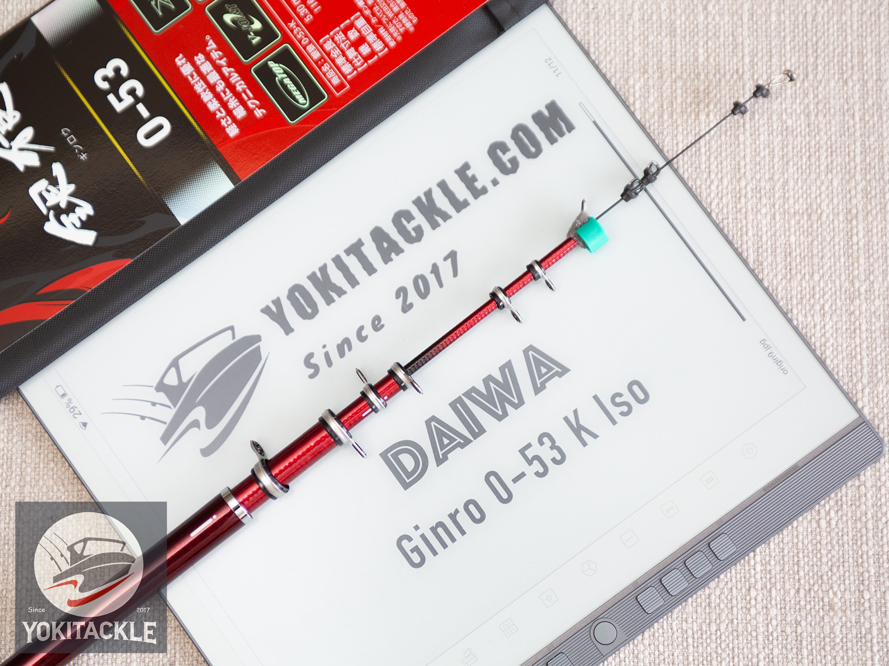 Daiwa Ginro 0-53 K Iso Fishing Rod Sensitive