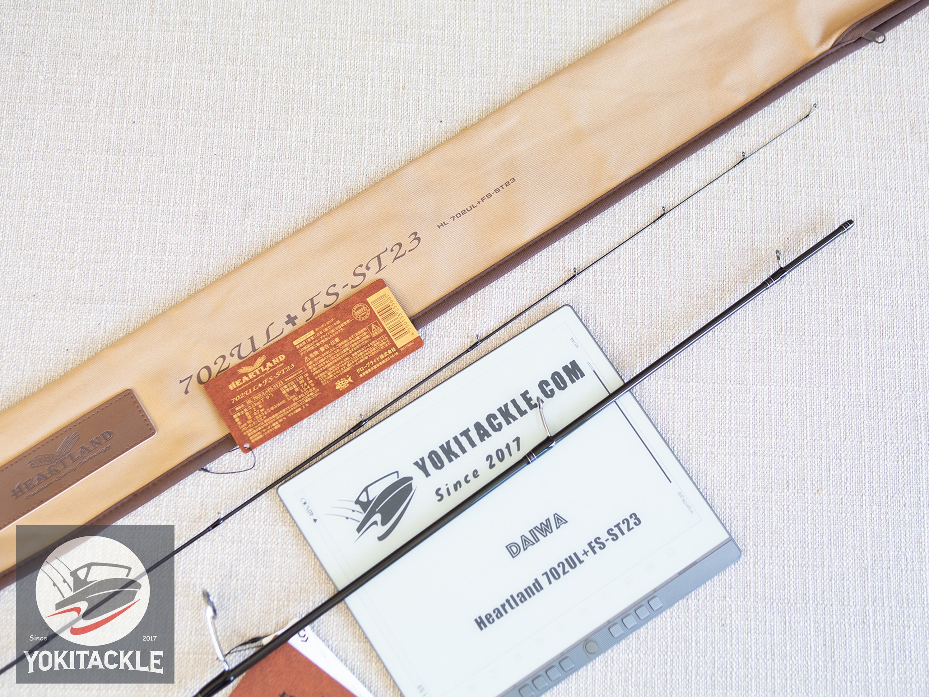 Daiwa Heartland 702UL+FS-ST23 Spinning Rod