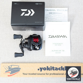 Daiwa 25 ALPHAS BF TW 6.3R Baitcasting Reel Fishing Reel