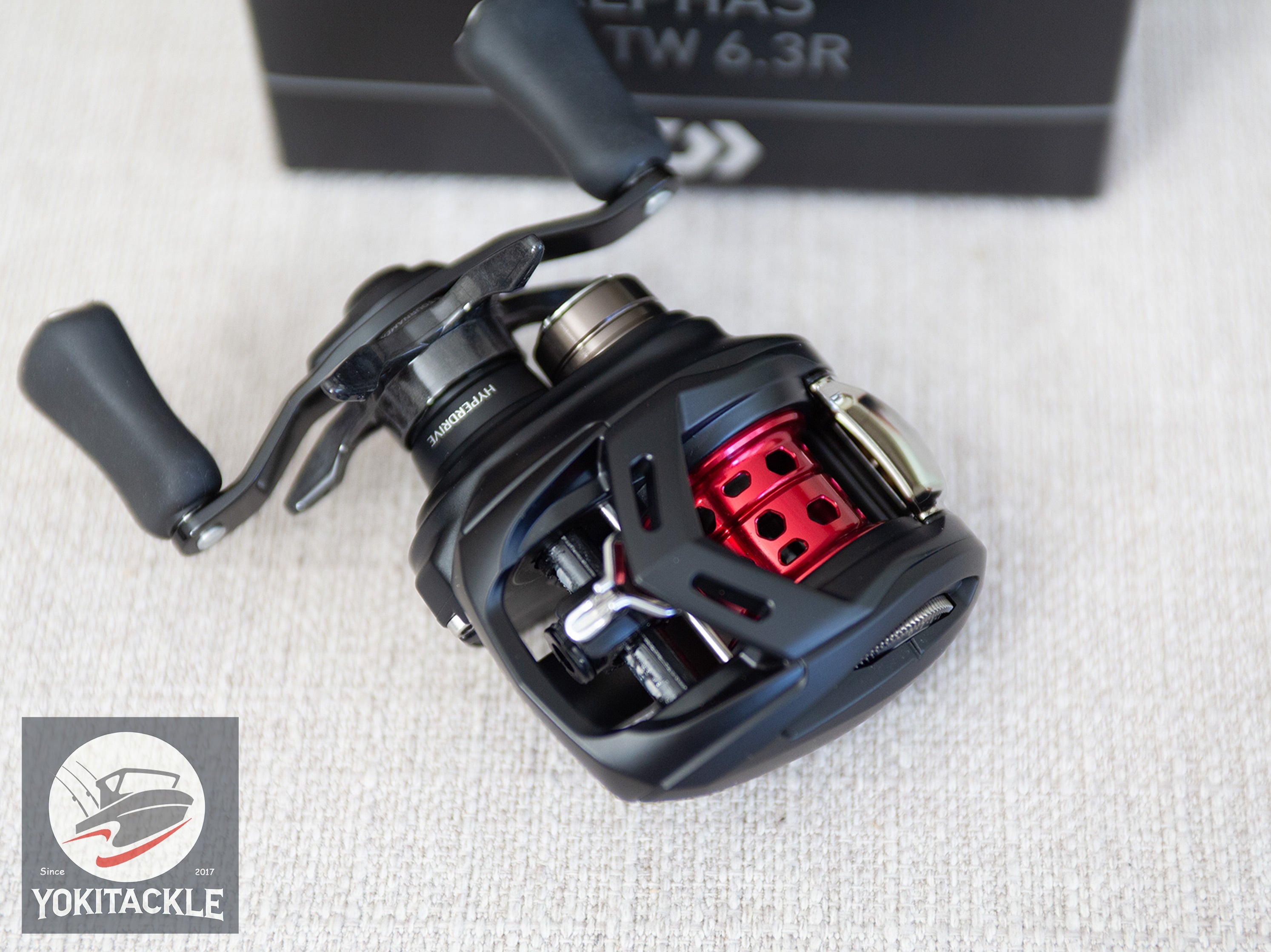 Daiwa 25 ALPHAS BF TW 6.3R Baitcasting Reel Fishing Reel
