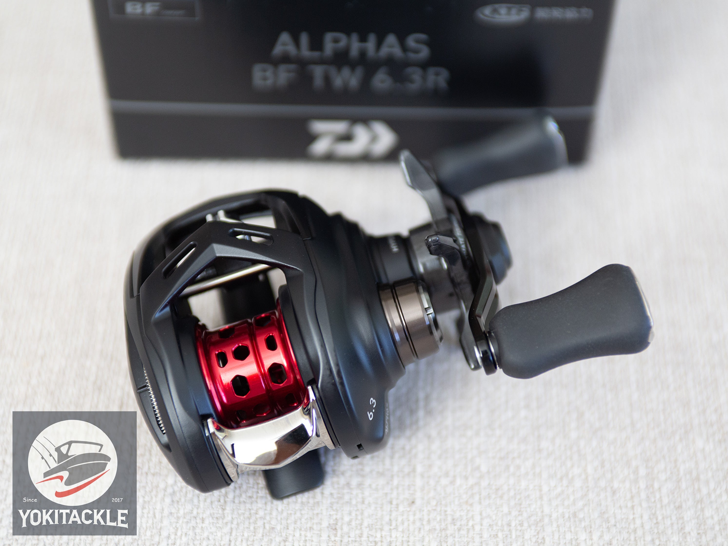 Daiwa 25 ALPHAS BF TW 6.3R Baitcasting Reel Fishing Reel