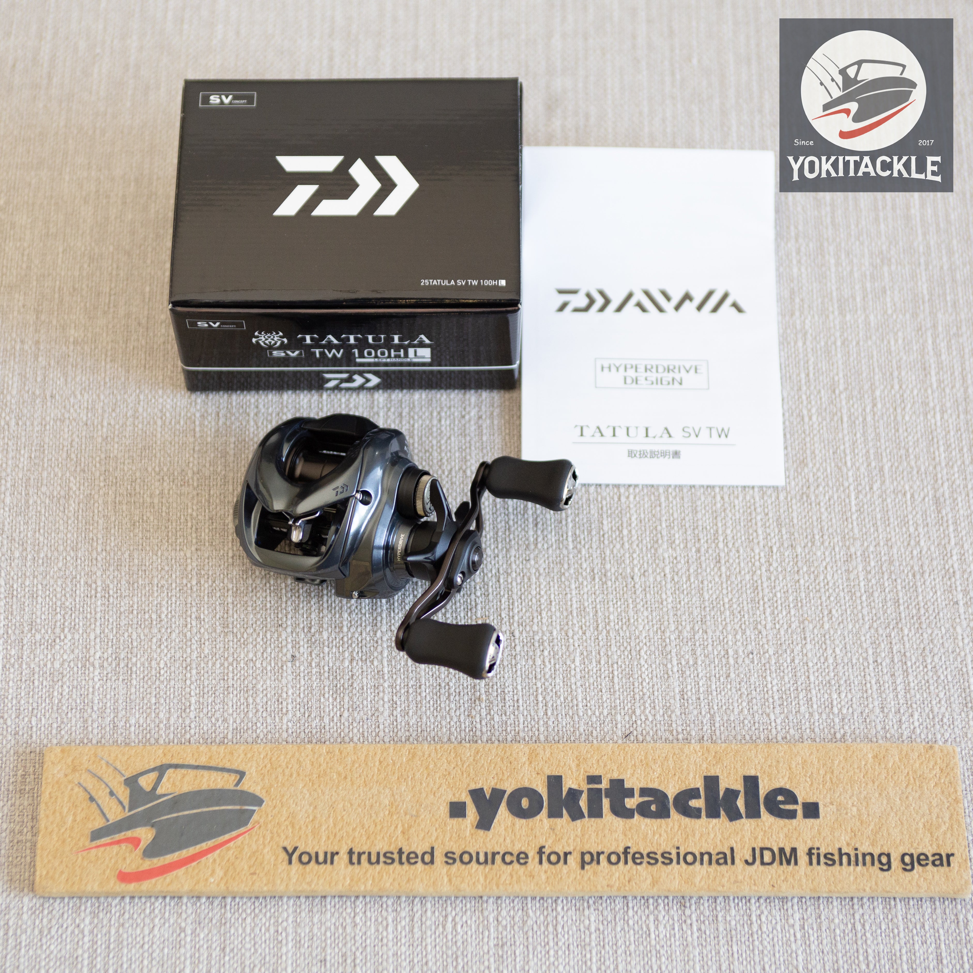 Daiwa 25 TATULA SV TW 100HL Baitcasting Reel Left Handle