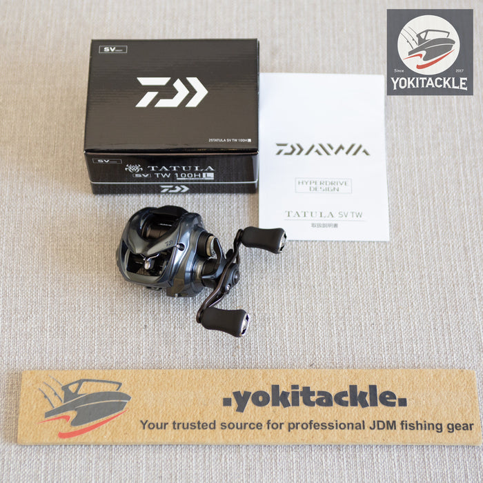 Daiwa 25 TATULA SV TW 100HL Baitcasting Reel Left Handle