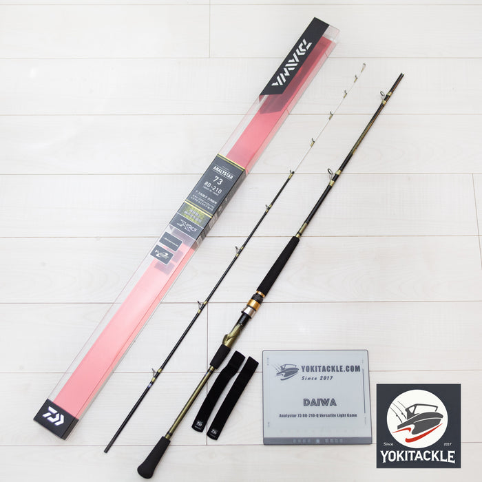 Daiwa Analystar 73 80-210-Q Versatile Light Game Boat Rod Snapper Flounder JDM
