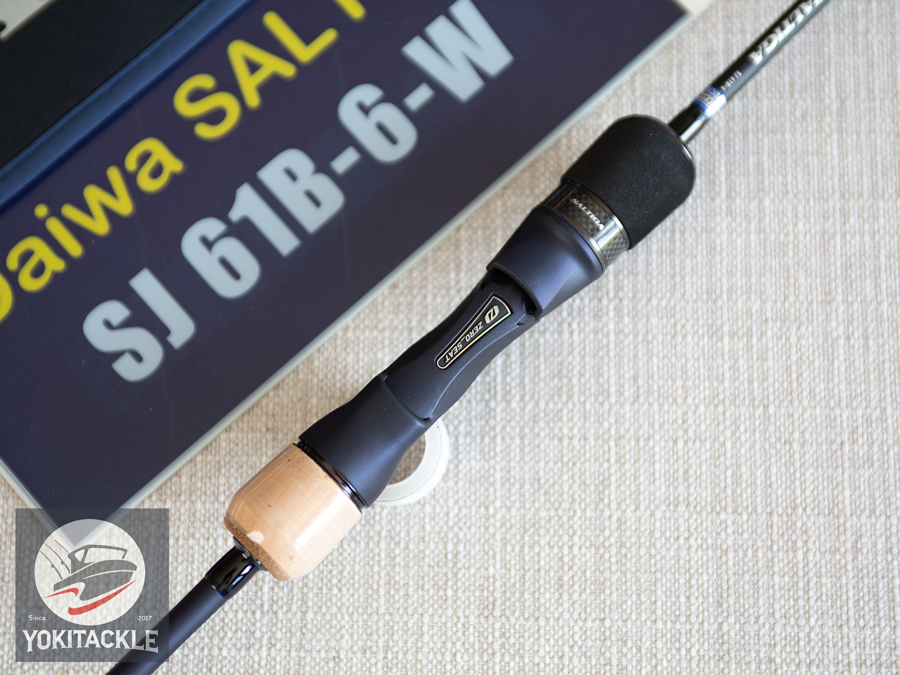 Daiwa SALTIGA SJ 61B-6-W Baitcasting Rod