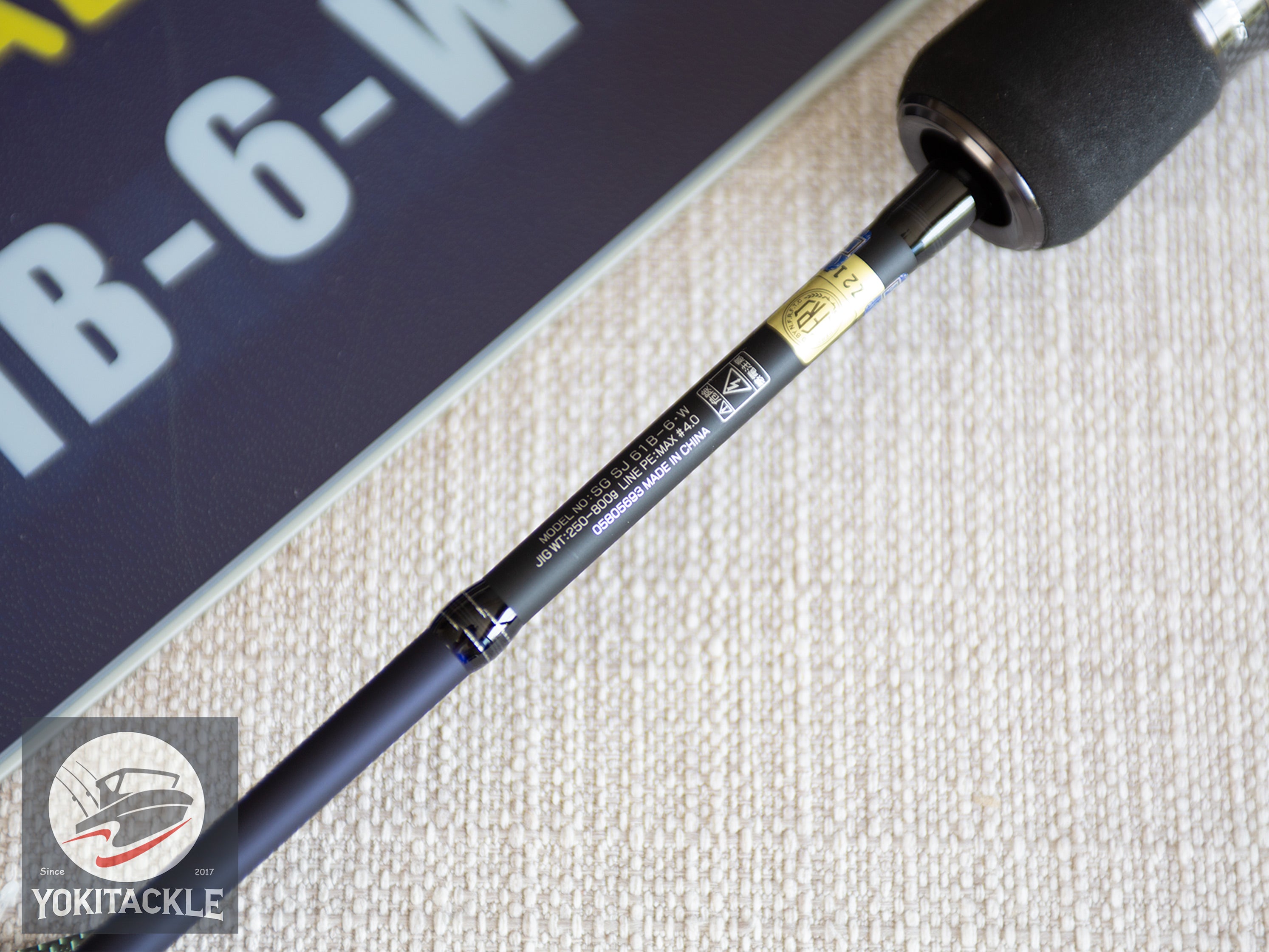Daiwa SALTIGA SJ 61B-6-W Baitcasting Rod