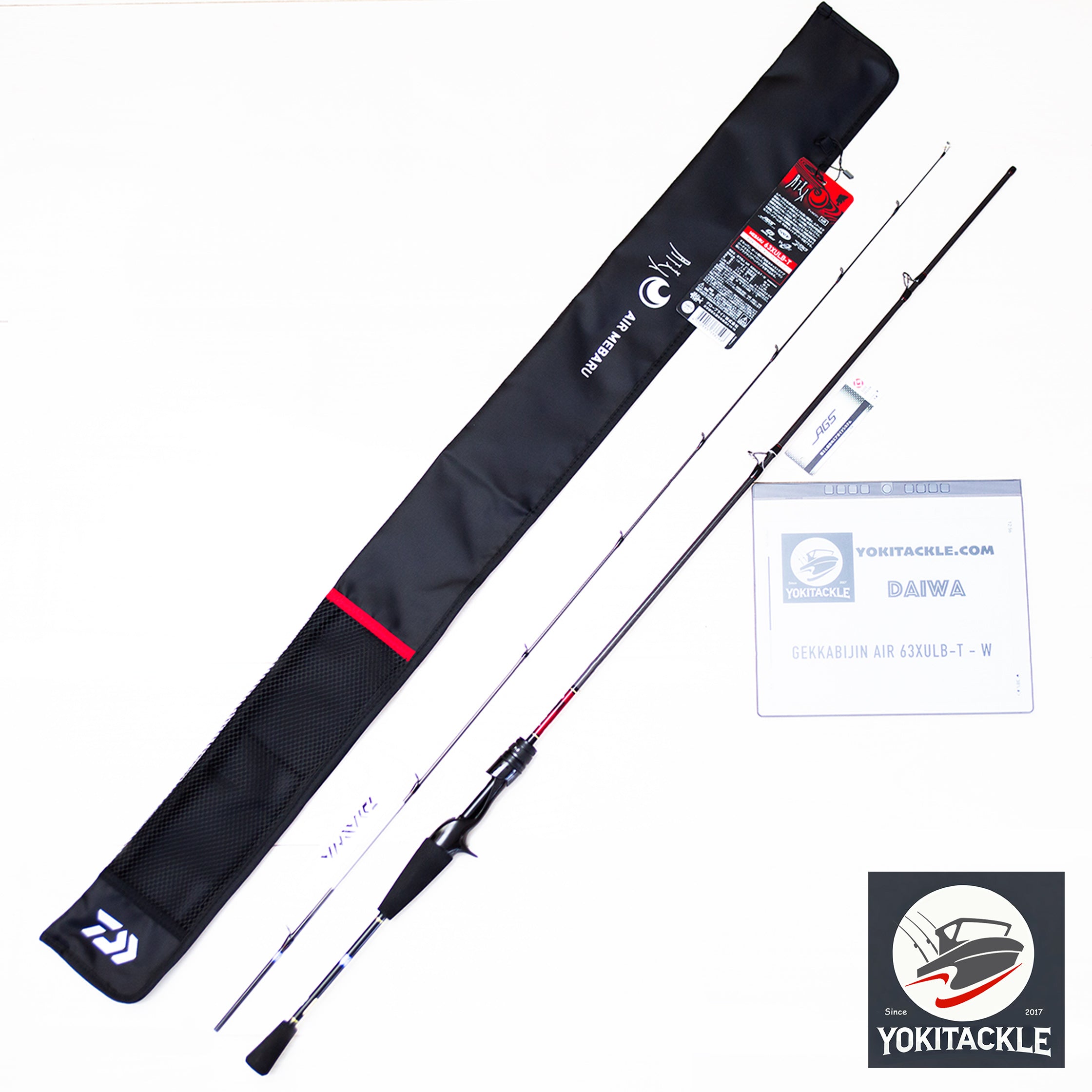 Daiwa GEKKABIJIN AIR 83M-T - W Spinning Rod