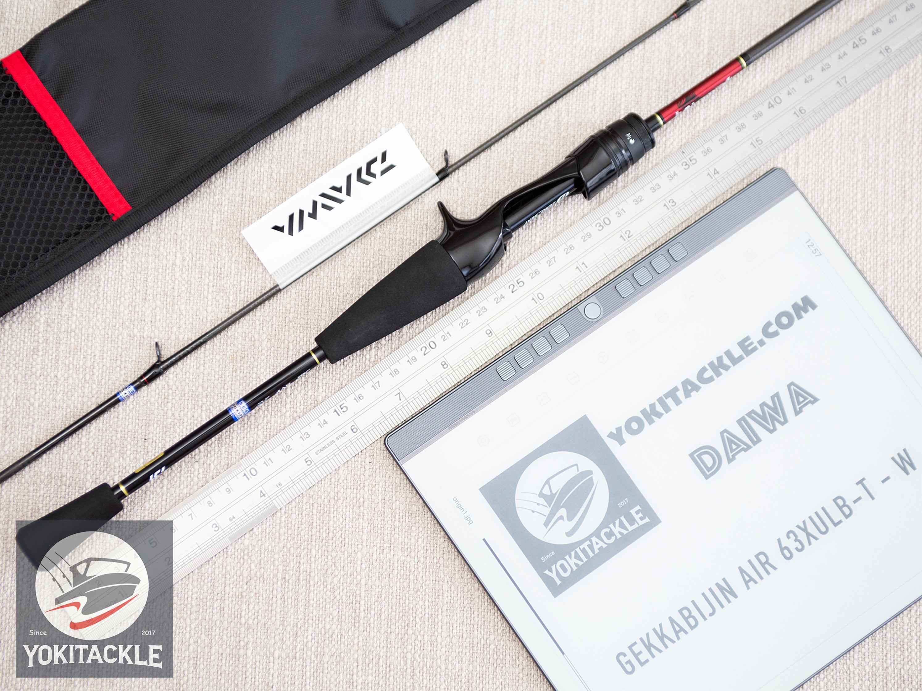 Daiwa GEKKABIJIN AIR 83M-T - W Spinning Rod