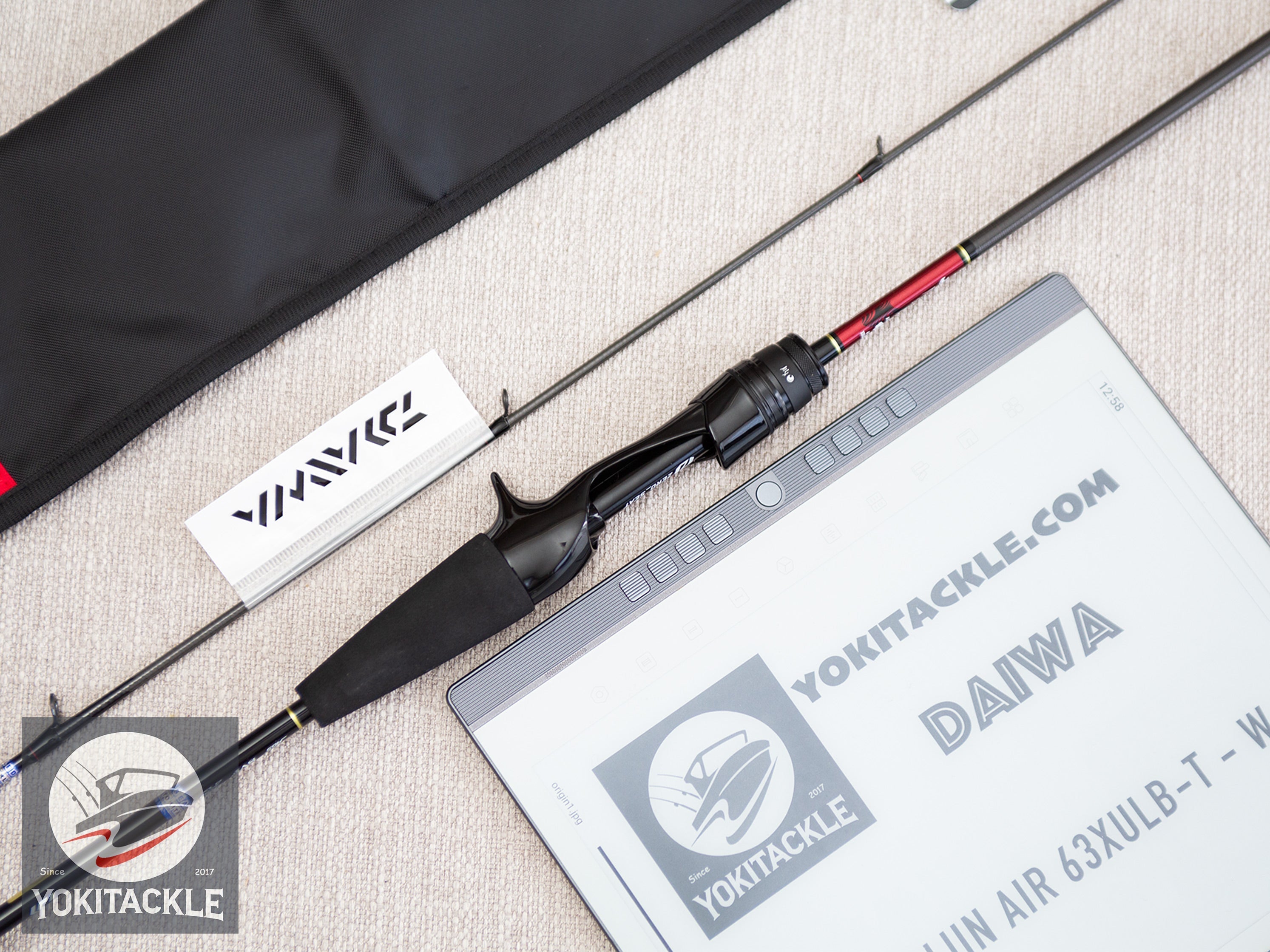 Daiwa GEKKABIJIN AIR 83M-T - W Spinning Rod