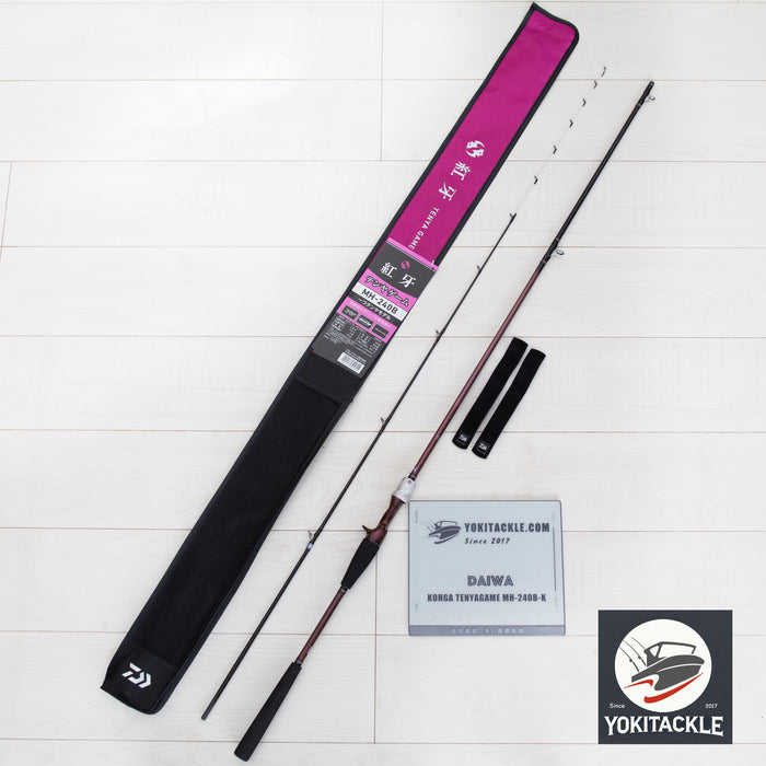 Daiwa 24 KOHGA TENYAGAME MH-240B-K Baitcasting Rod