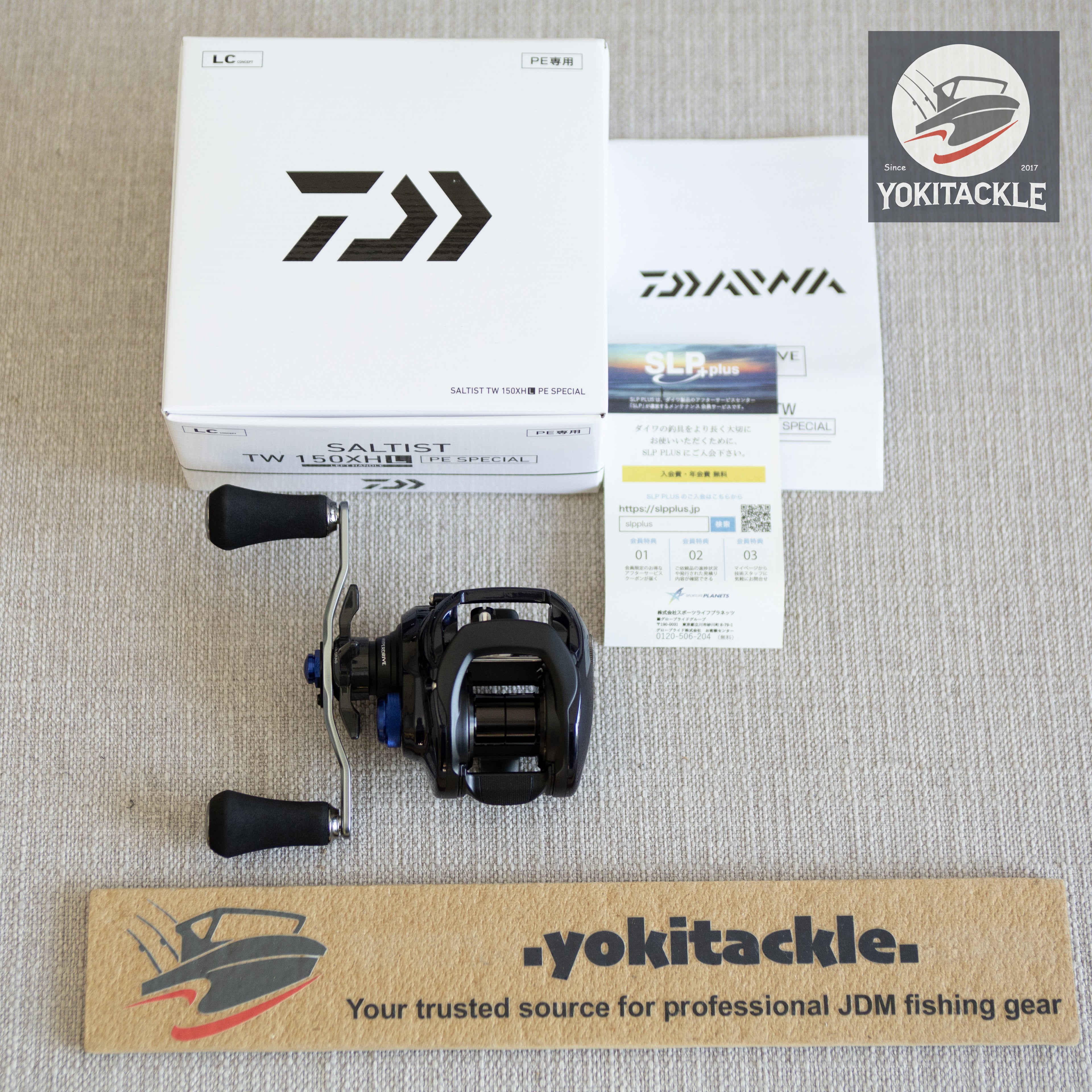 Daiwa 23 SALTIST SV TW 150XHL PE SPECIAL Baitcasting Reel