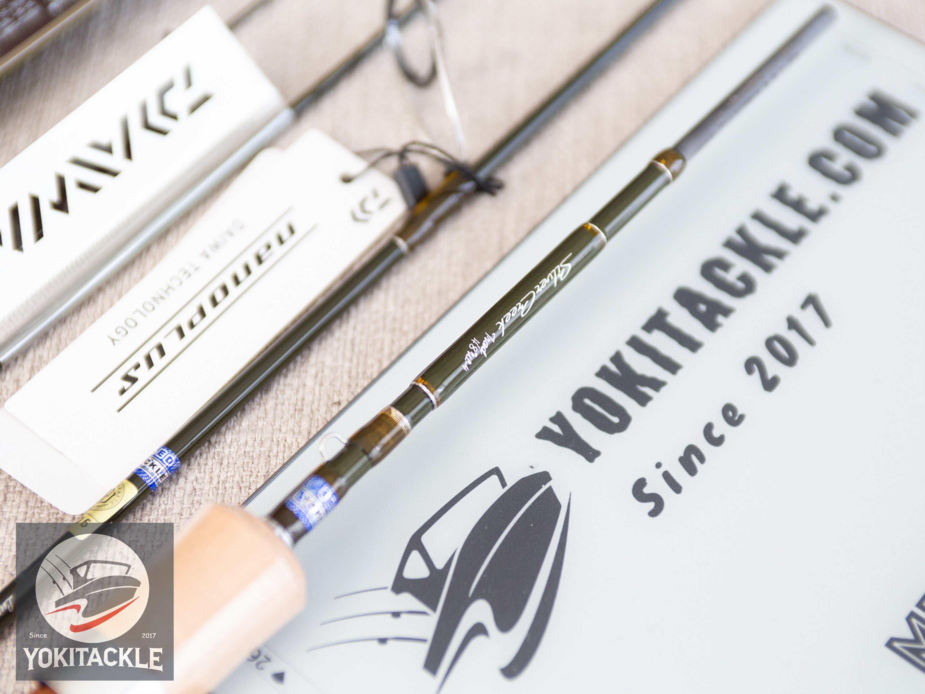 Daiwa 25 Silver Creek Trad 48UL-4 Spinning Rod for Trout