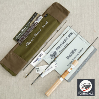 Daiwa 25 Silver Creek Trad 46ULB-4 Baitcasting Rod for Trout