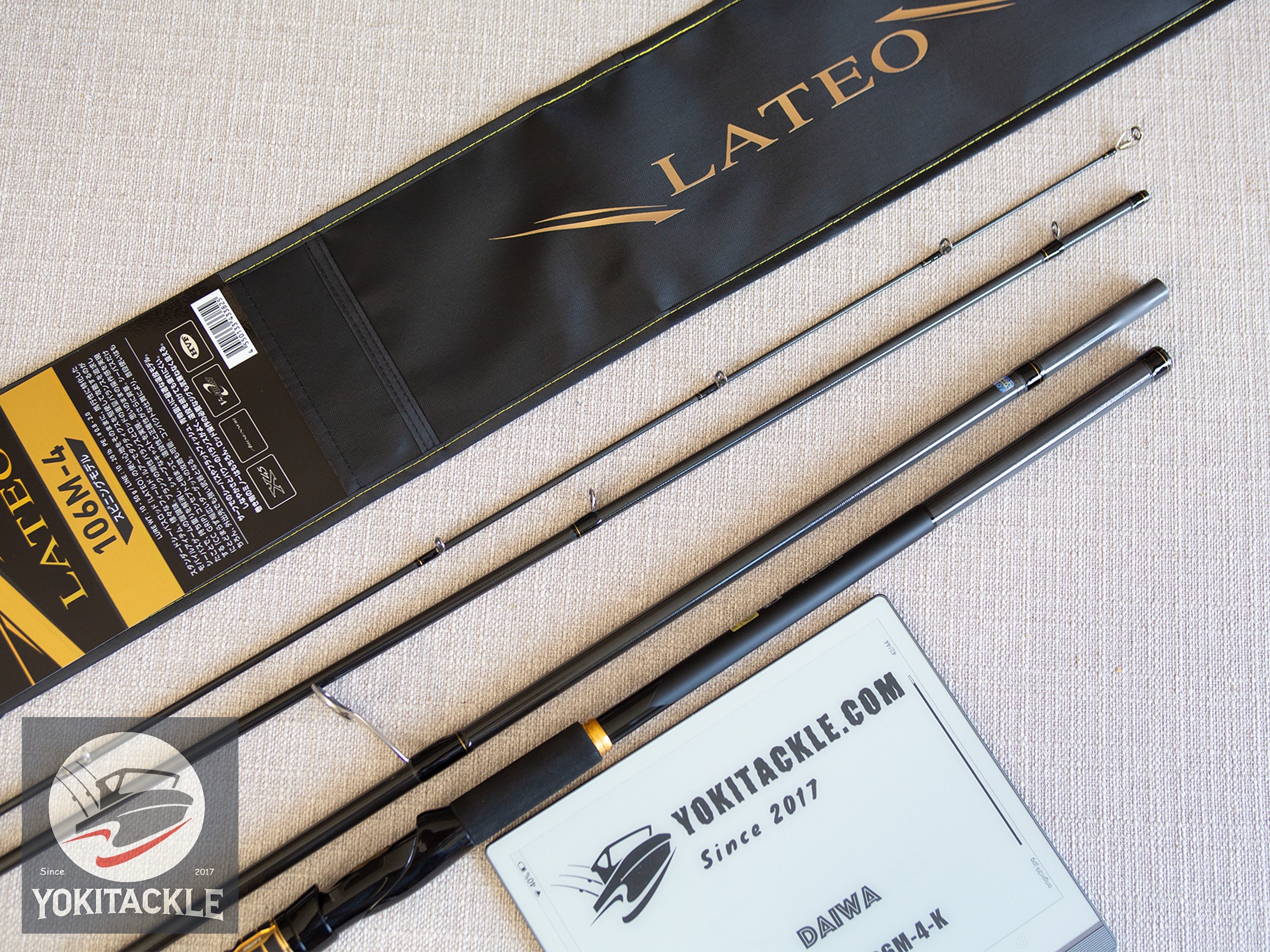 Daiwa 25 LATEO 106M-4-K Spinning Rod