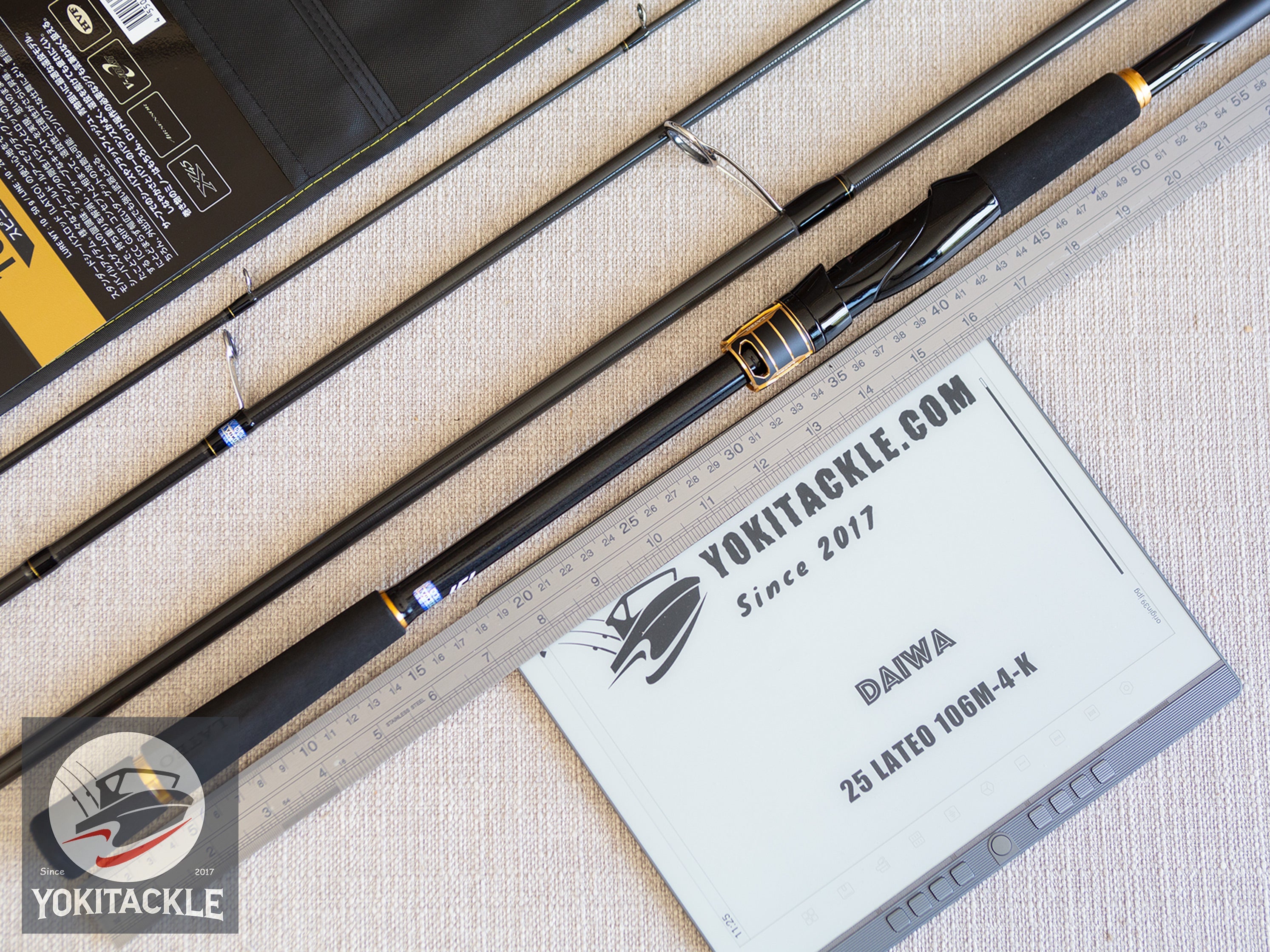 Daiwa 25 LATEO 106M-4-K Spinning Rod
