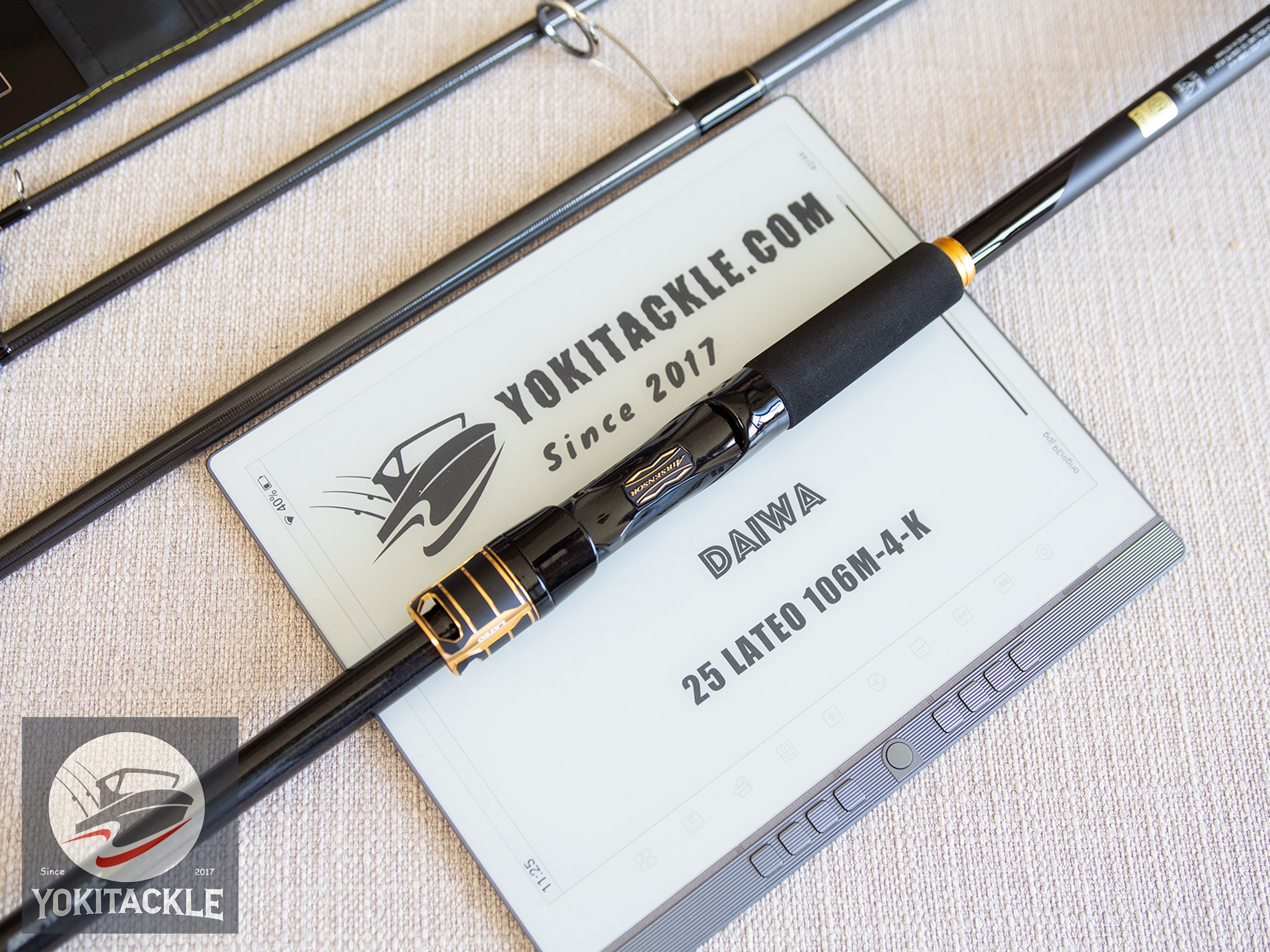 Daiwa 25 LATEO 106M-4-K Spinning Rod