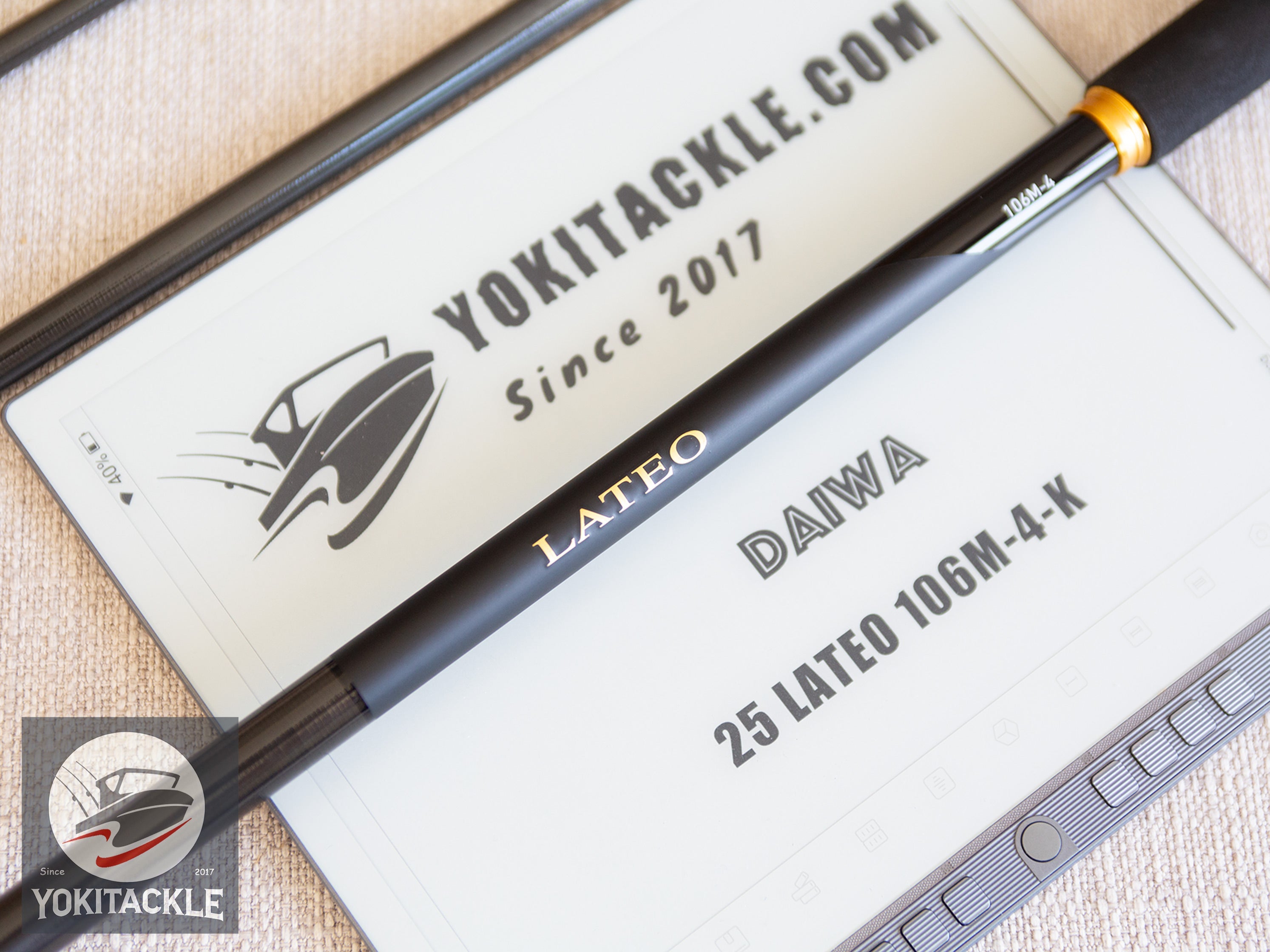 Daiwa 25 LATEO 106M-4-K Spinning Rod