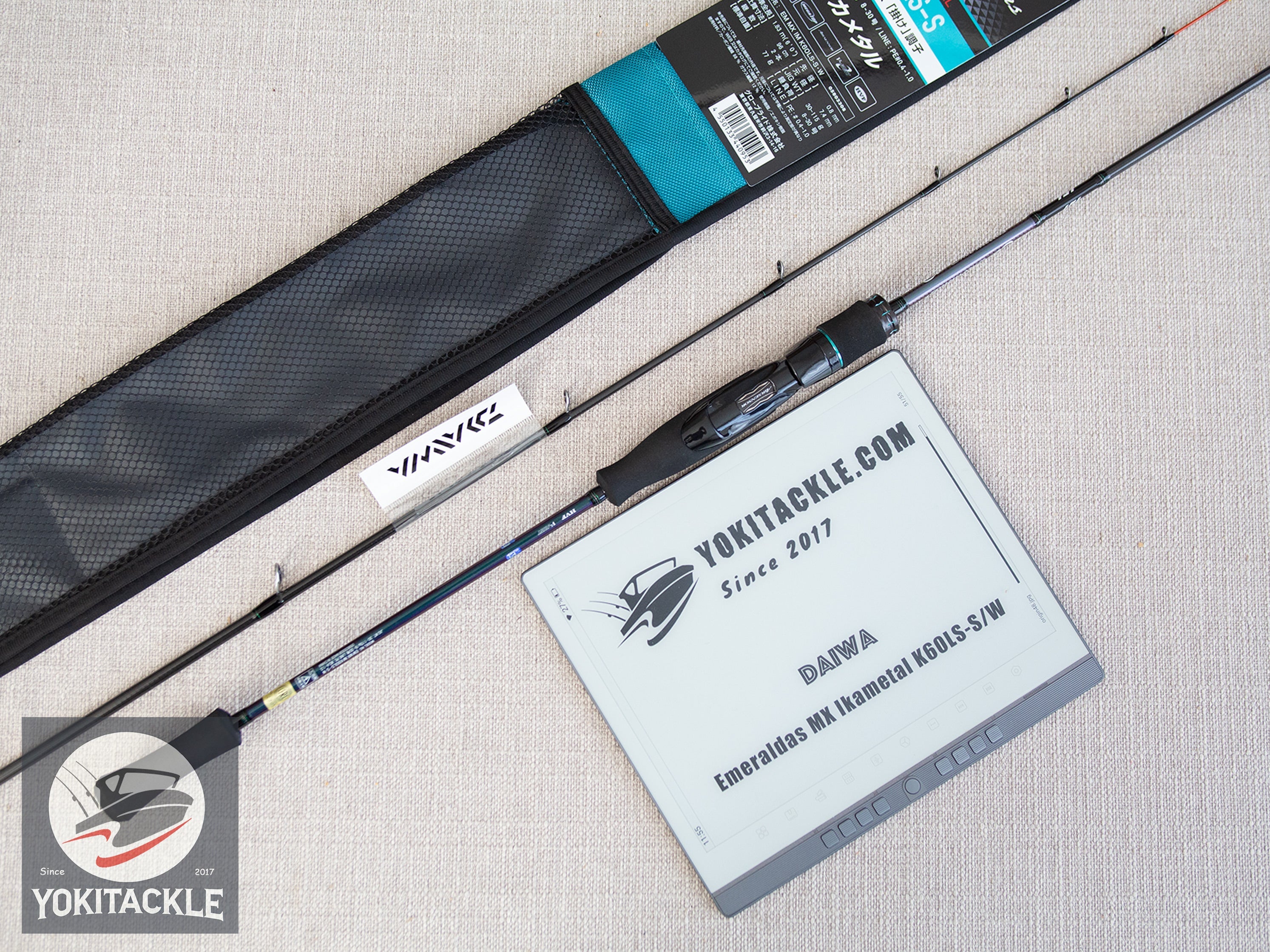 Daiwa Emeraldas MX Ikametal K60LS-S/W Squid Eging Spinning Rod