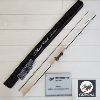 Daiwa 25 Silver Creek Lake Jigging 63LB-T Baitcasting Rod for Trout