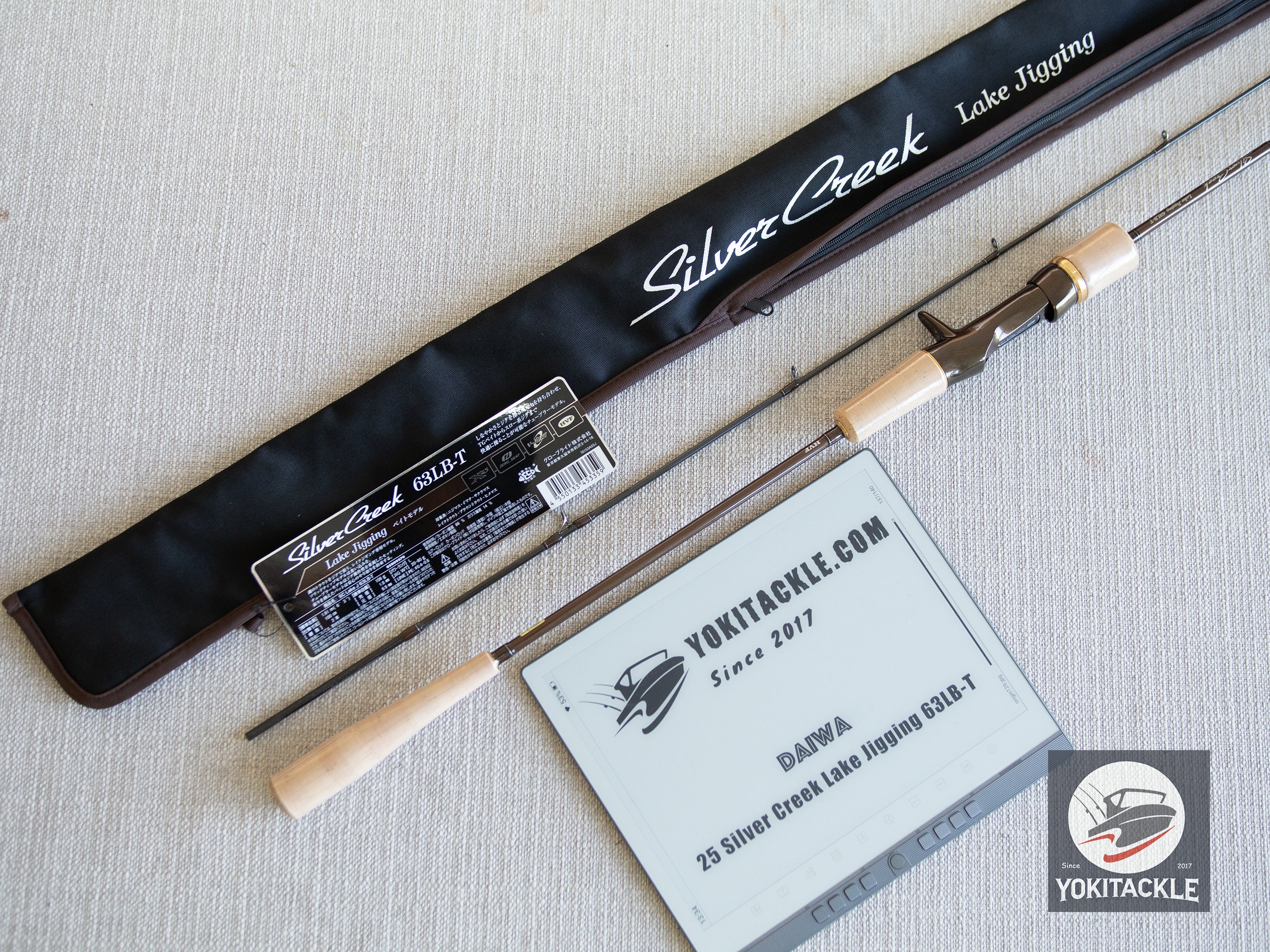 Daiwa 25 Silver Creek Lake Jigging 63LB-T Baitcasting Rod for Trout