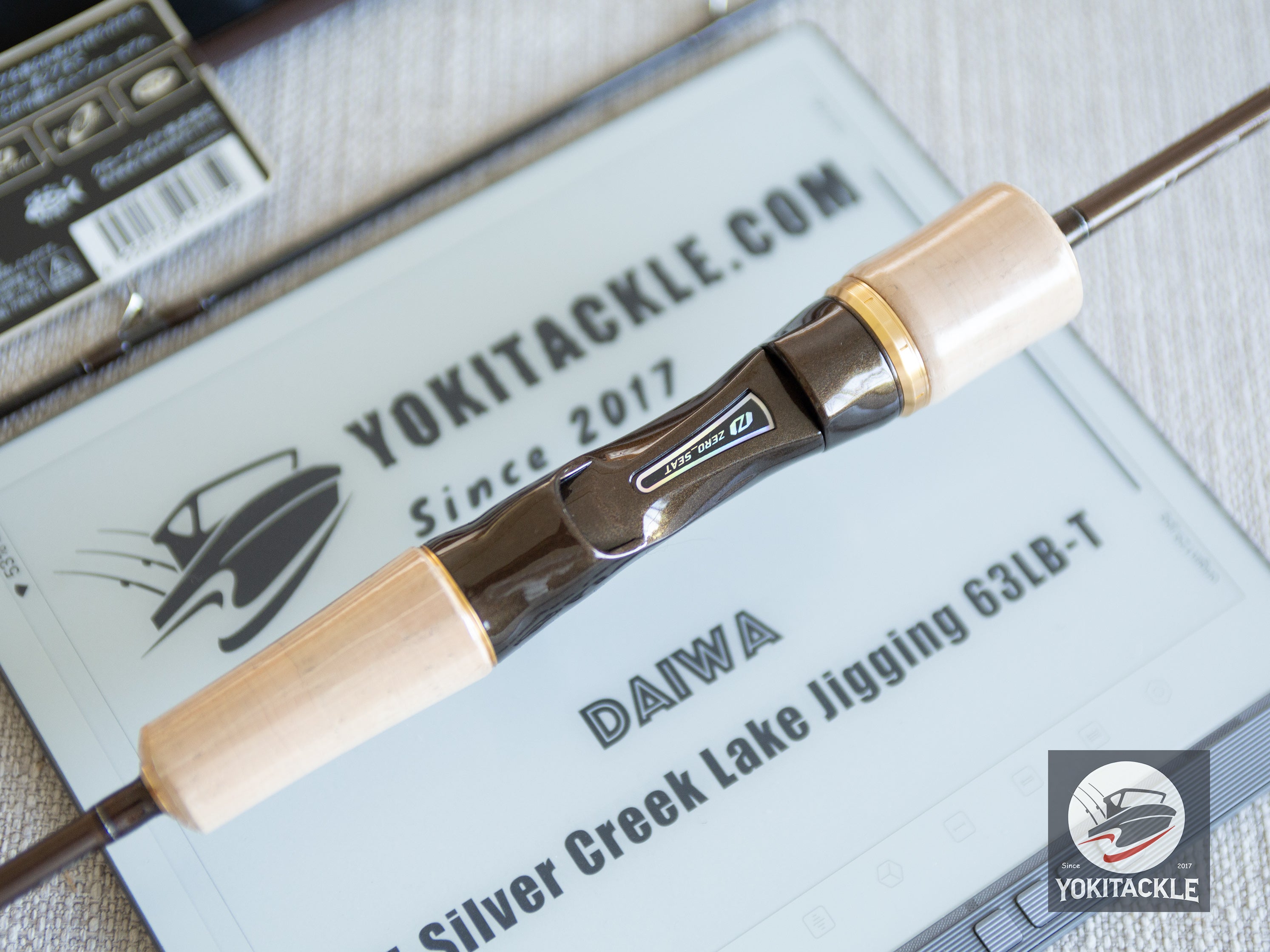 Daiwa 25 Silver Creek Lake Jigging 63LB-T Baitcasting Rod for Trout