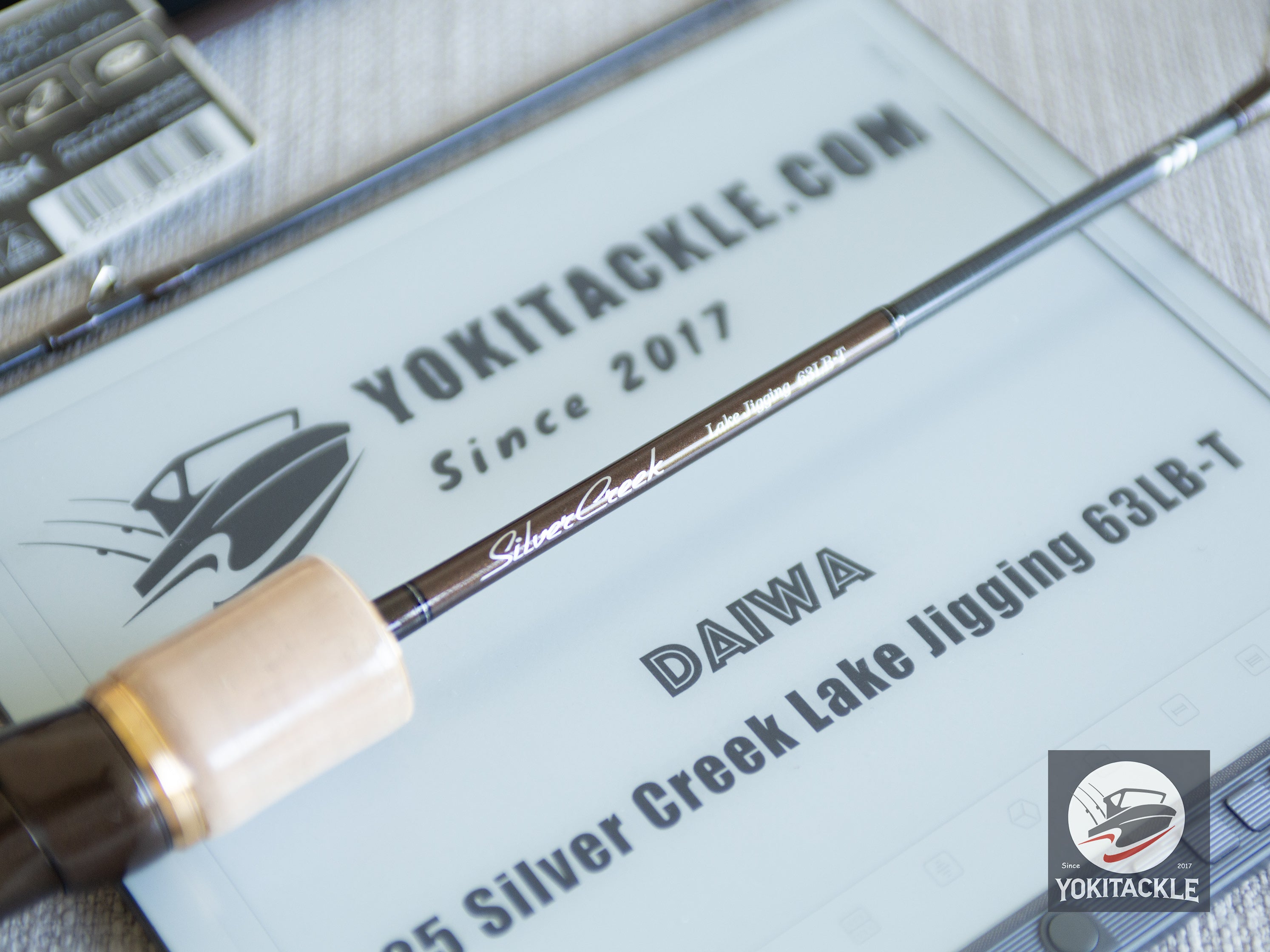 Daiwa 25 Silver Creek Lake Jigging 63LB-T Baitcasting Rod for Trout