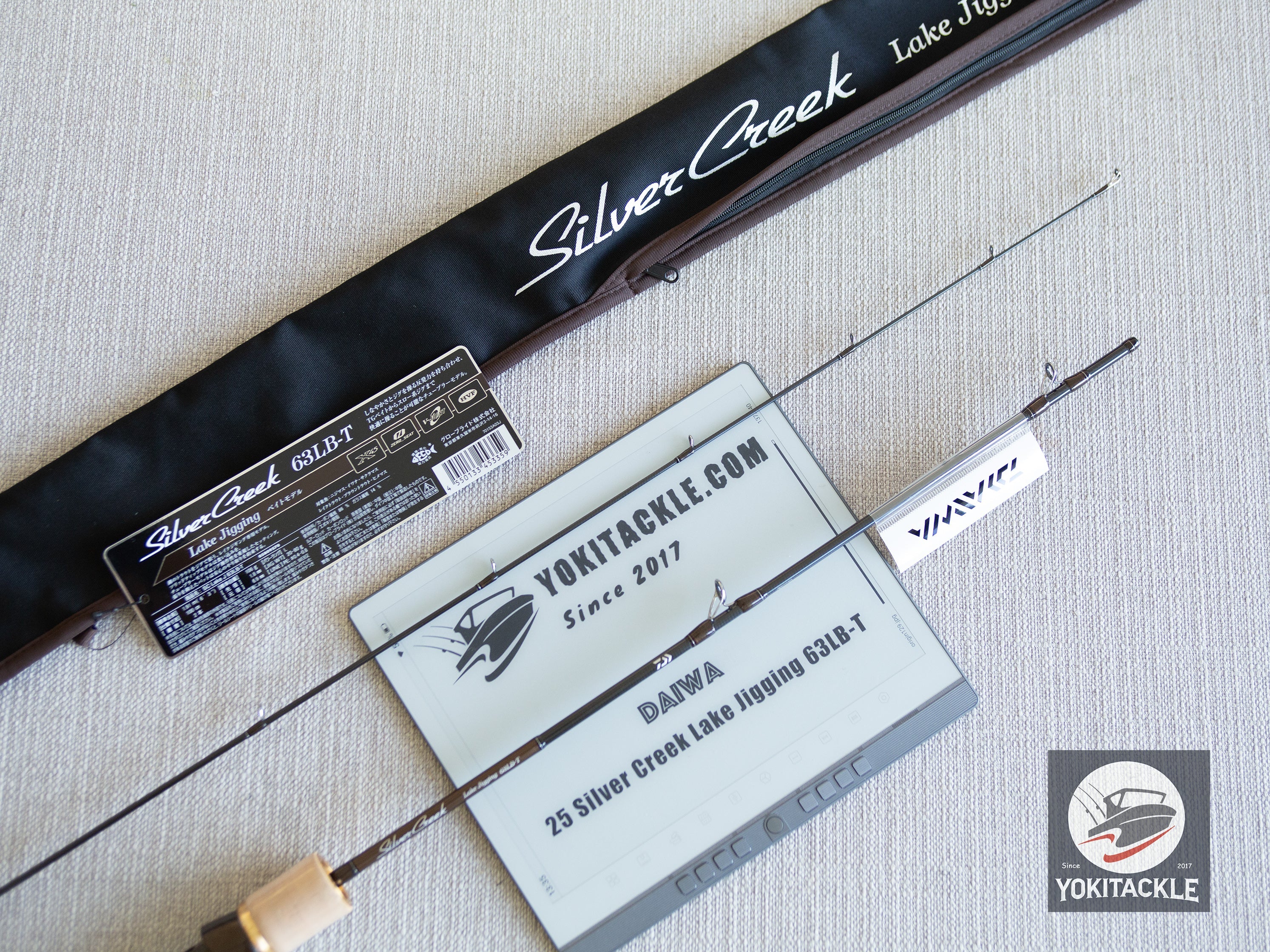 Daiwa 25 Silver Creek Lake Jigging 63LB-T Baitcasting Rod for Trout