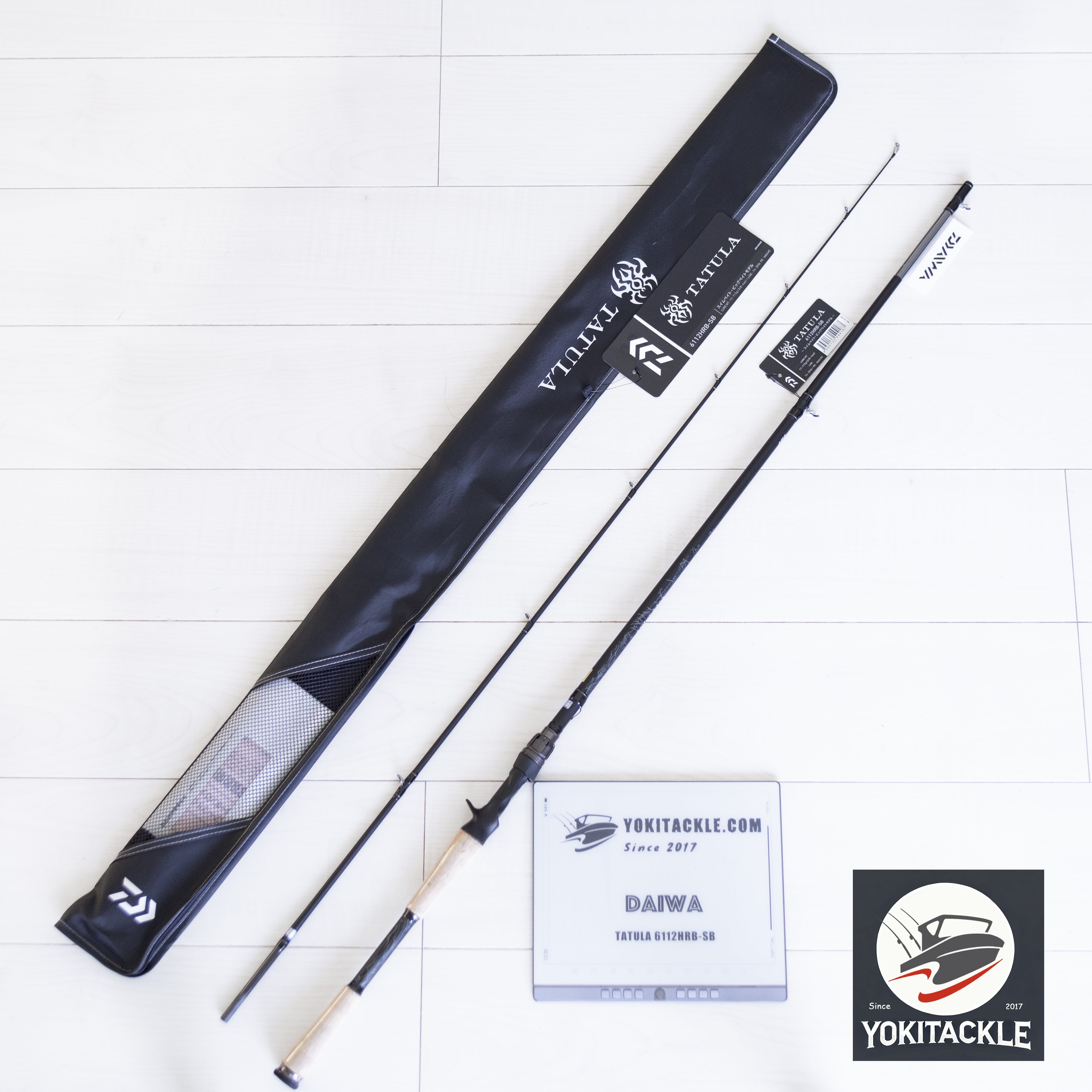 Daiwa TATULA 6112HRB-SB Baitcasting Bass Fishing Rod Heavy Power