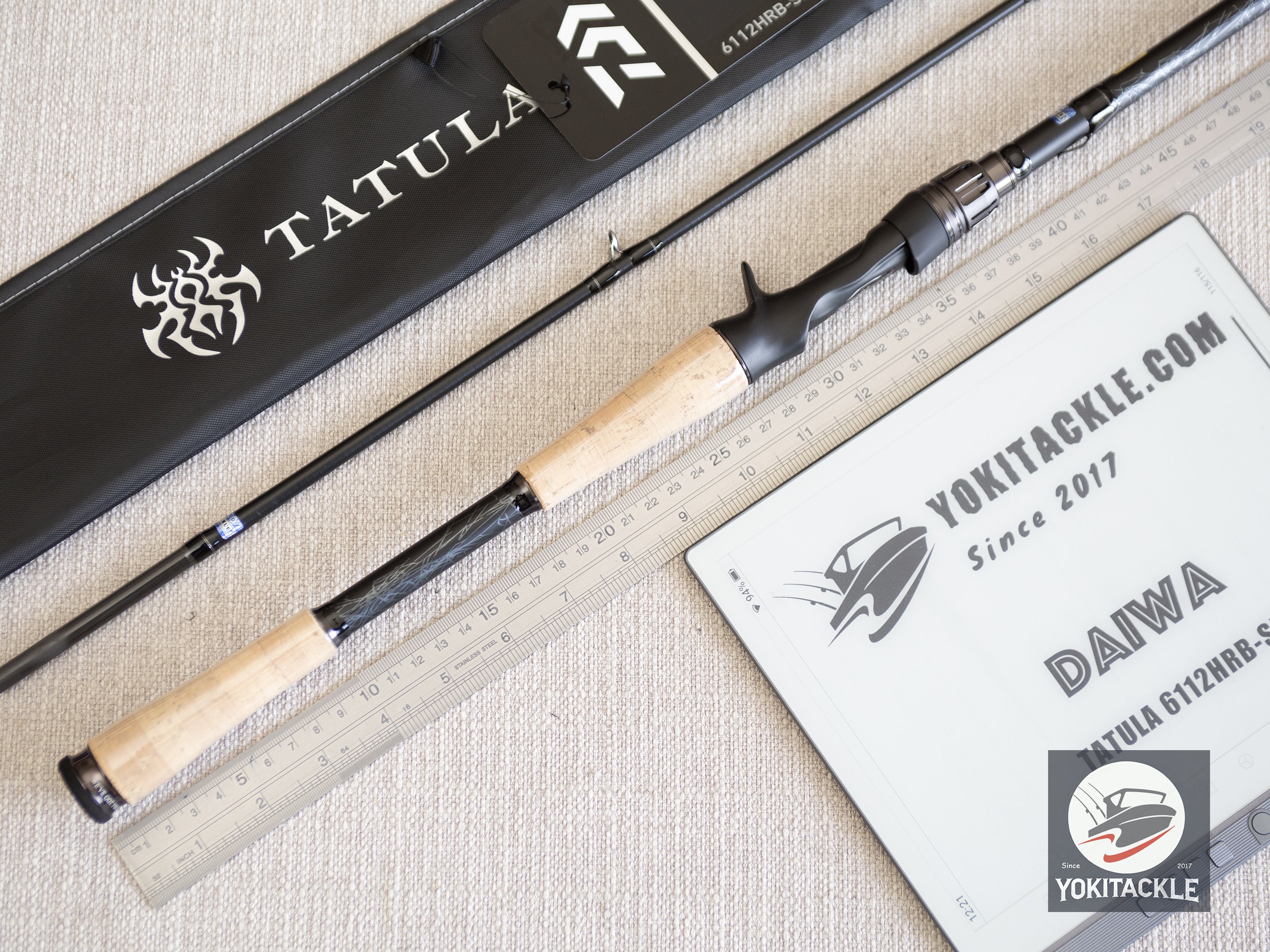 Daiwa TATULA 6112HRB-SB Baitcasting Bass Fishing Rod Heavy Power