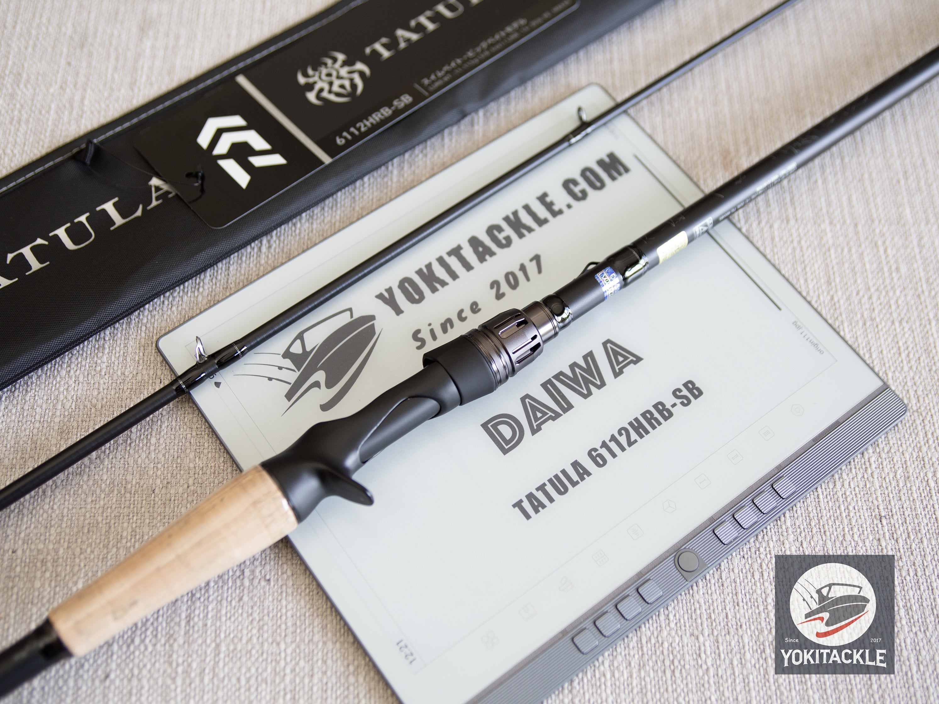 Daiwa TATULA 6112HRB-SB Baitcasting Bass Fishing Rod Heavy Power