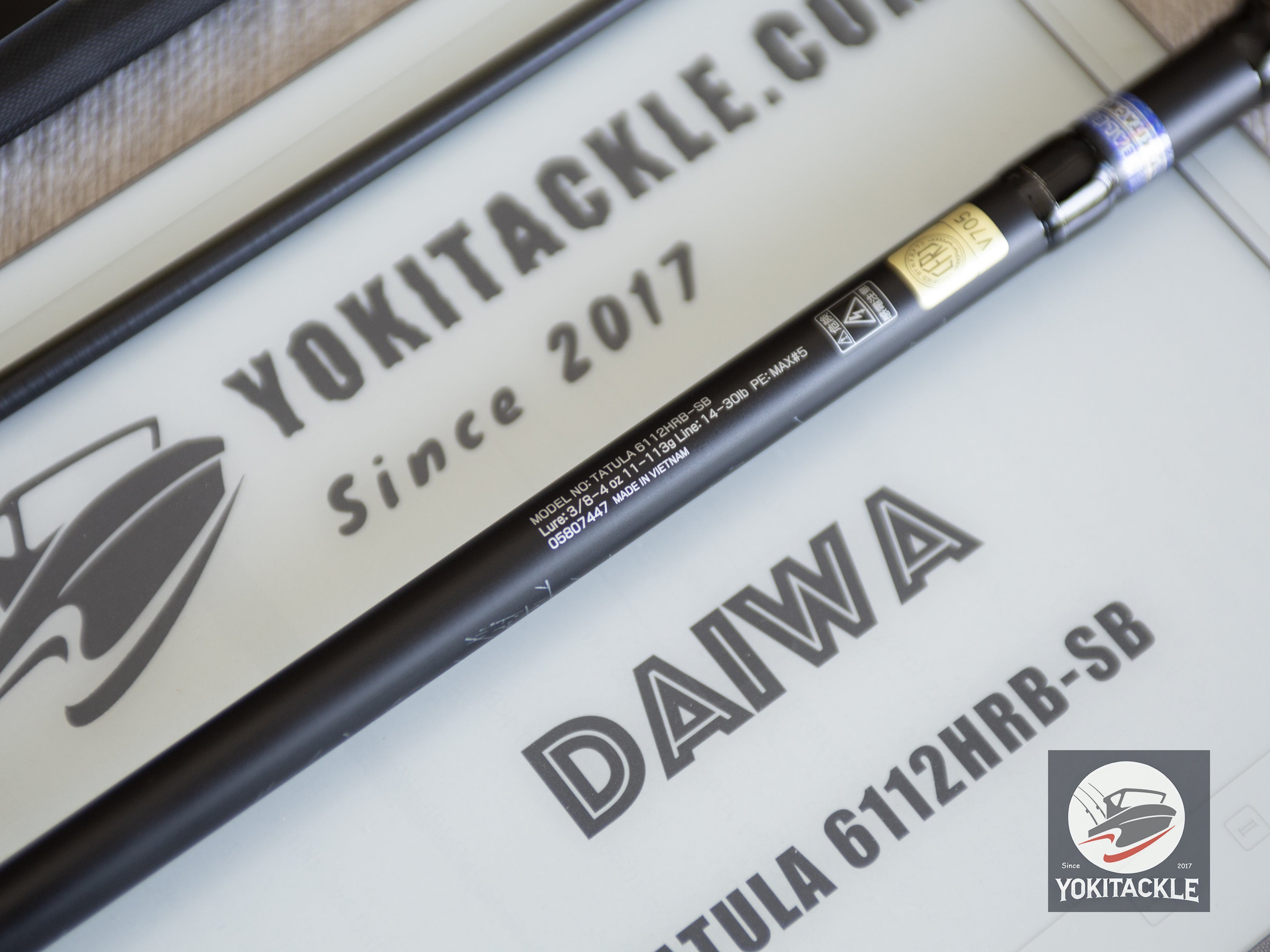 Daiwa TATULA 6112HRB-SB Baitcasting Bass Fishing Rod Heavy Power
