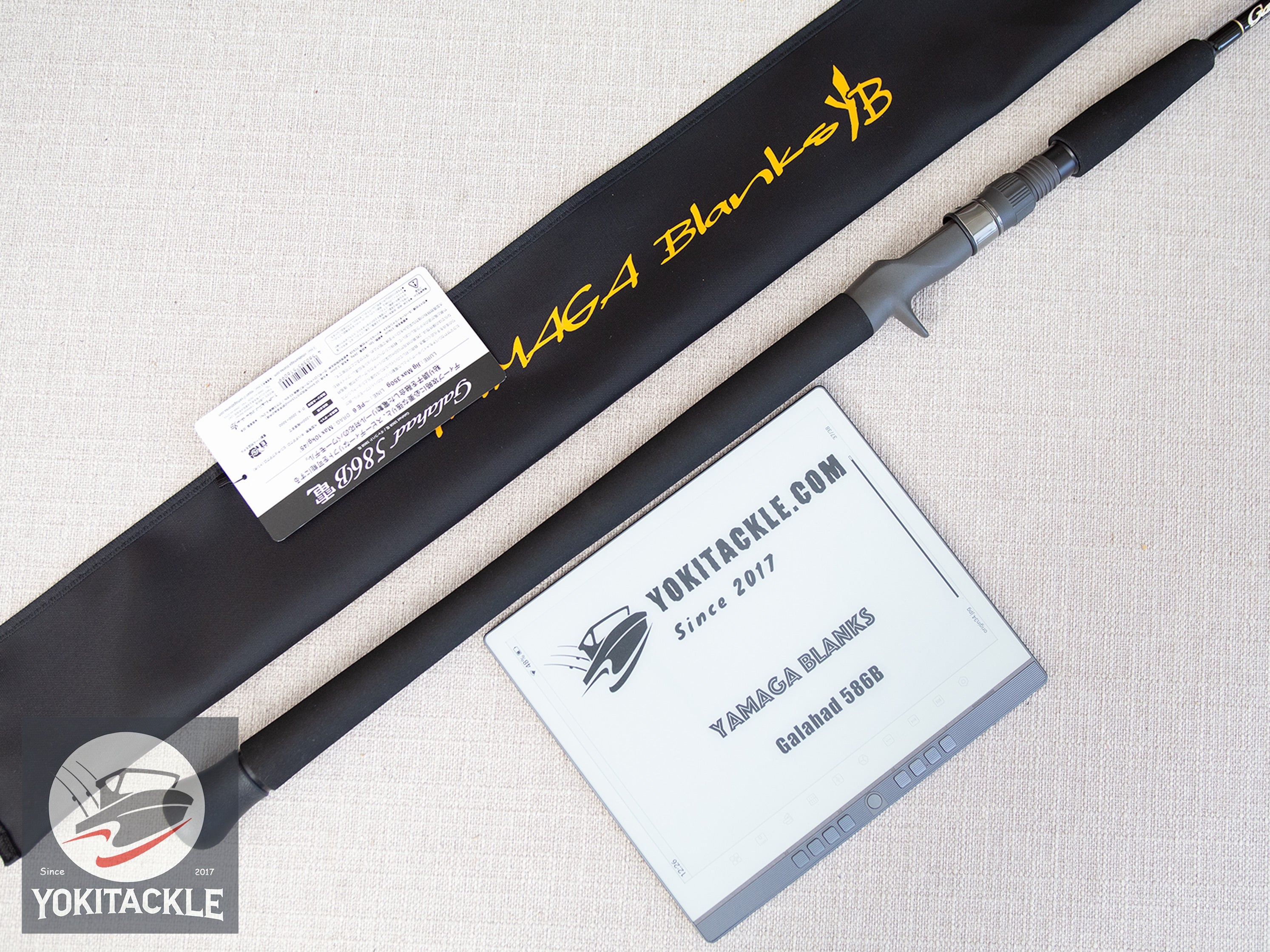 YAMAGA Blanks Galahad 586B For Electric Baitcasting Rod