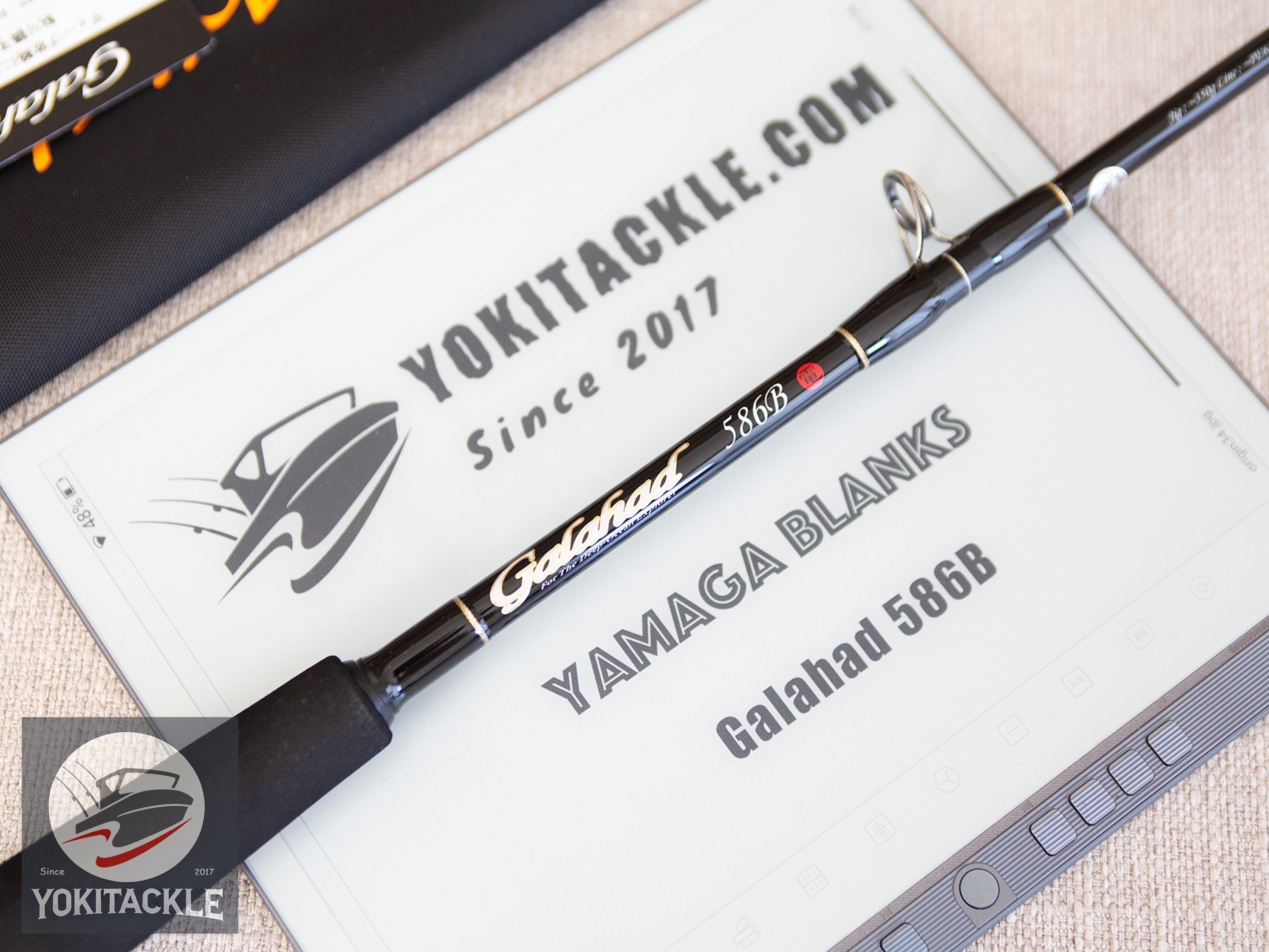 YAMAGA Blanks Galahad 586B For Electric Baitcasting Rod