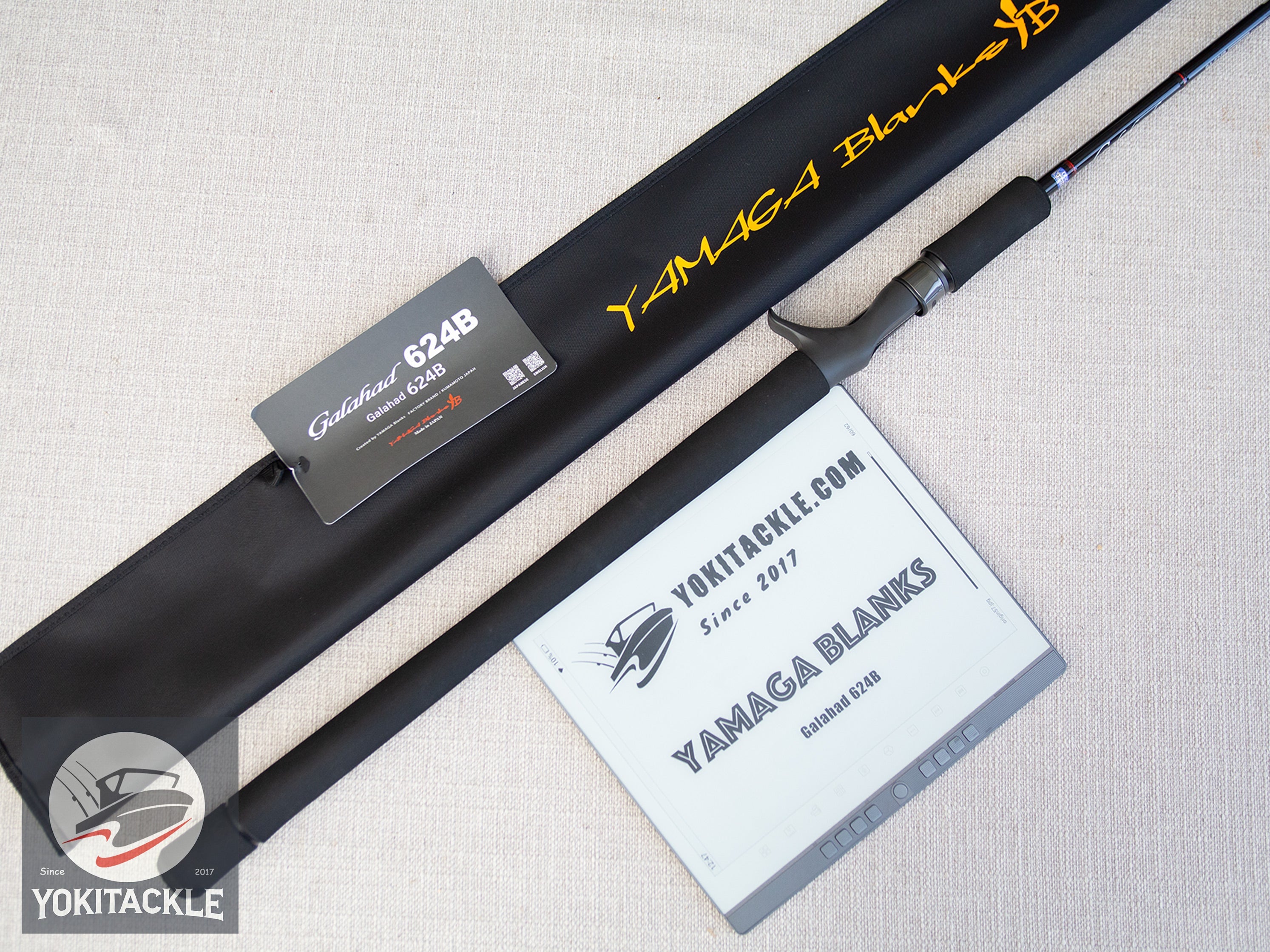 YAMAGA Blanks Galahad 624B Baitcasting Rod