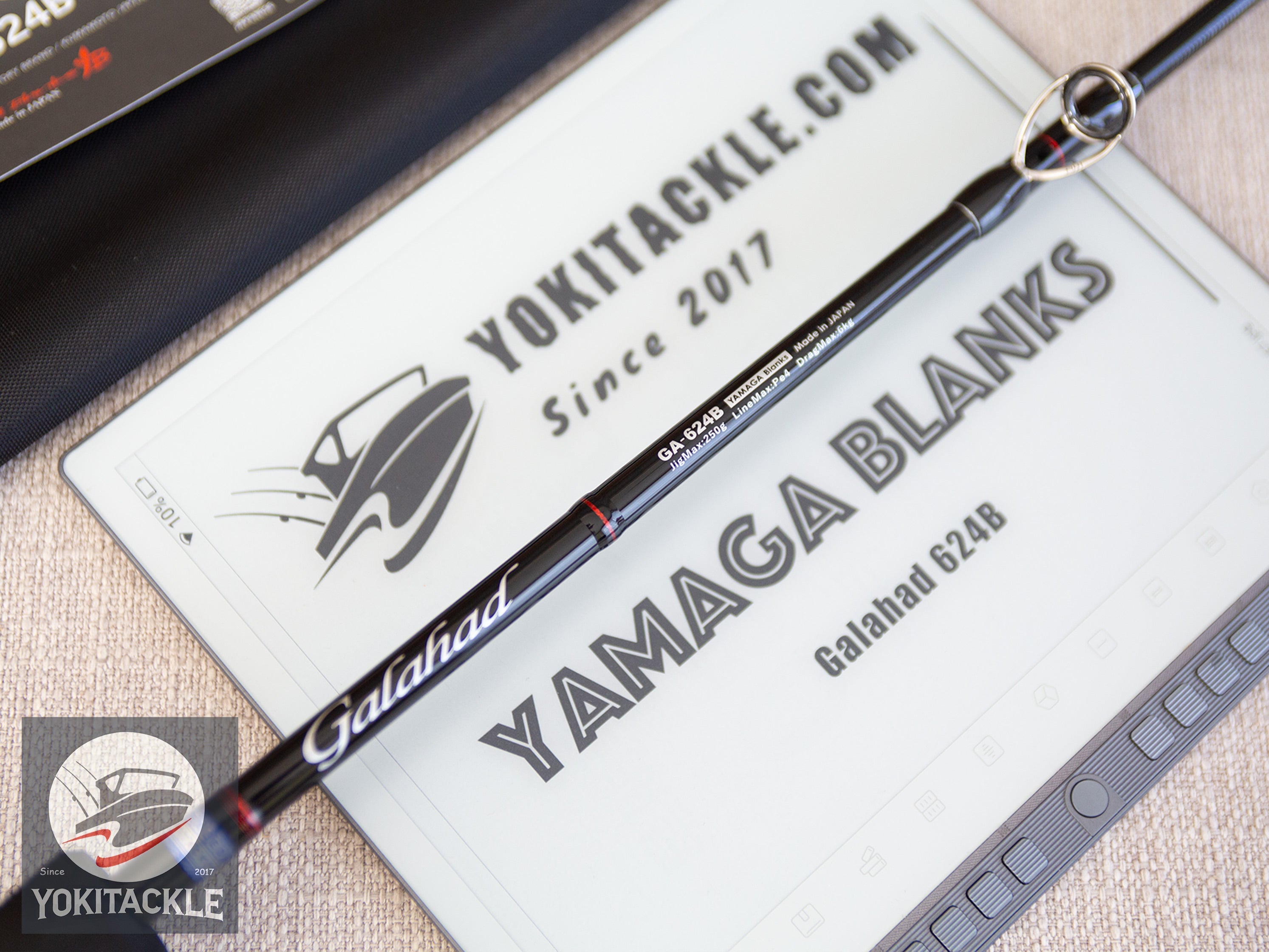 YAMAGA Blanks Galahad 624B Baitcasting Rod