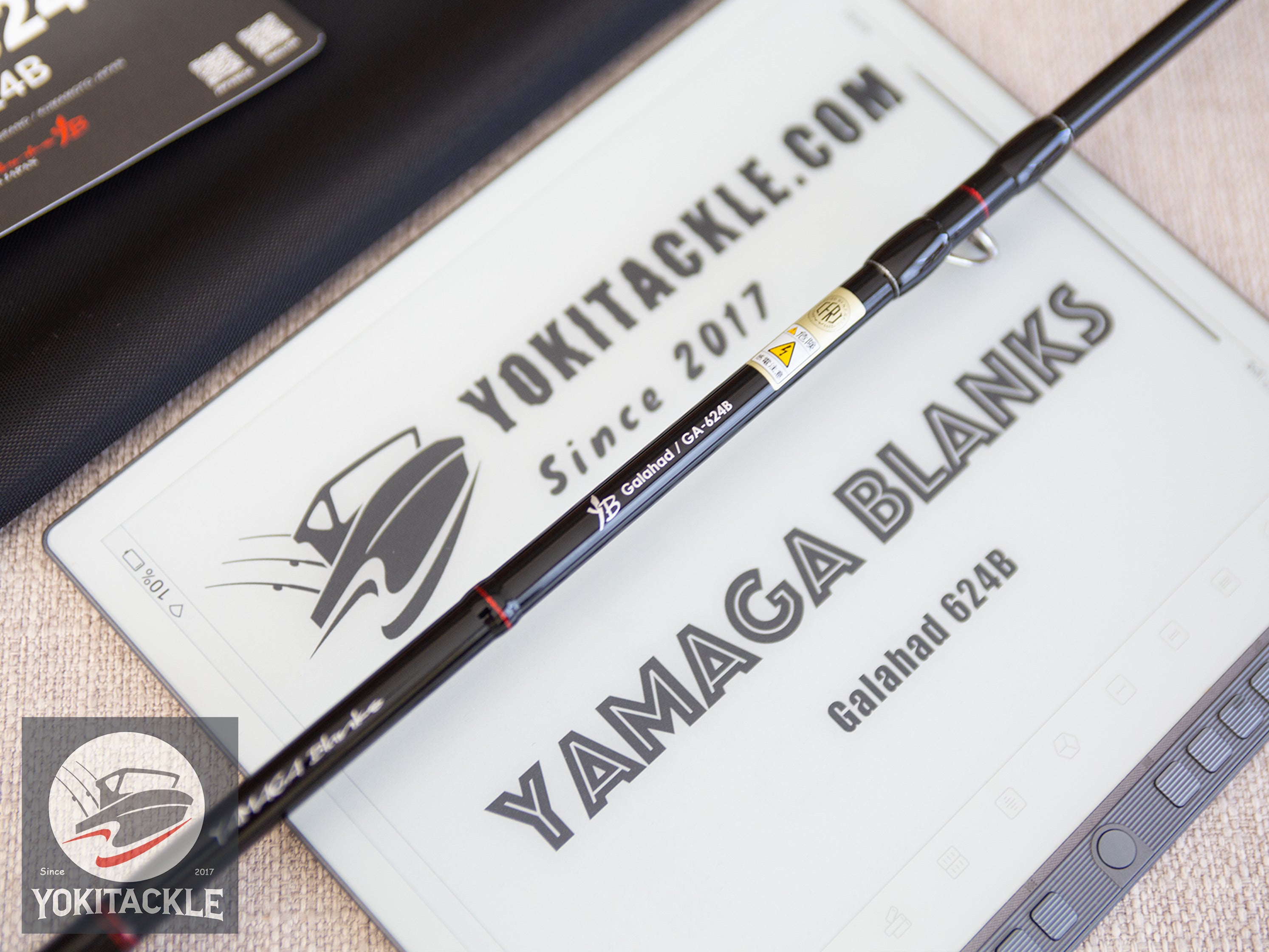 YAMAGA Blanks Galahad 624B Baitcasting Rod