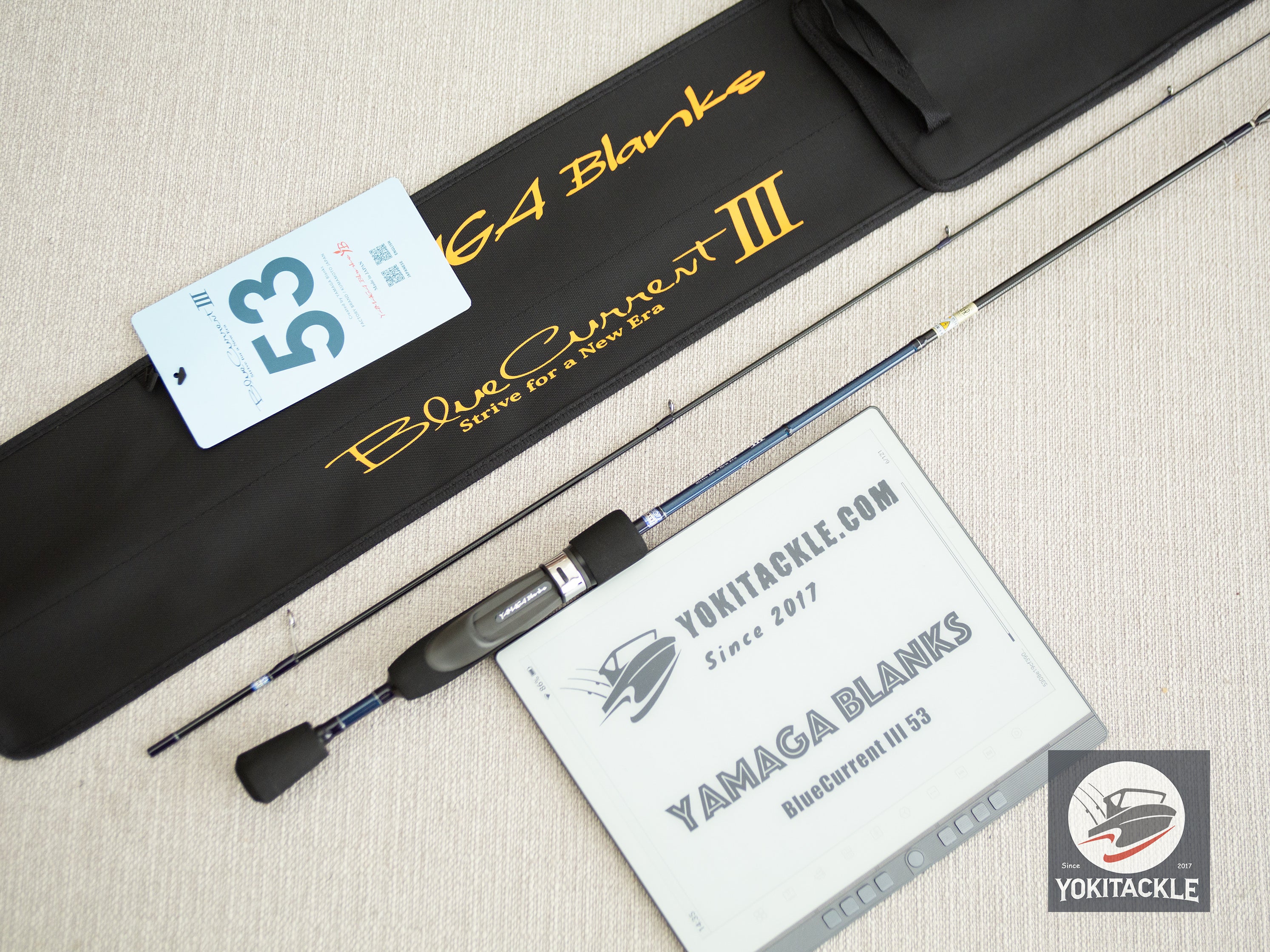 YAMAGA Blanks BlueCurrentⅢ 53 Spinning Rod